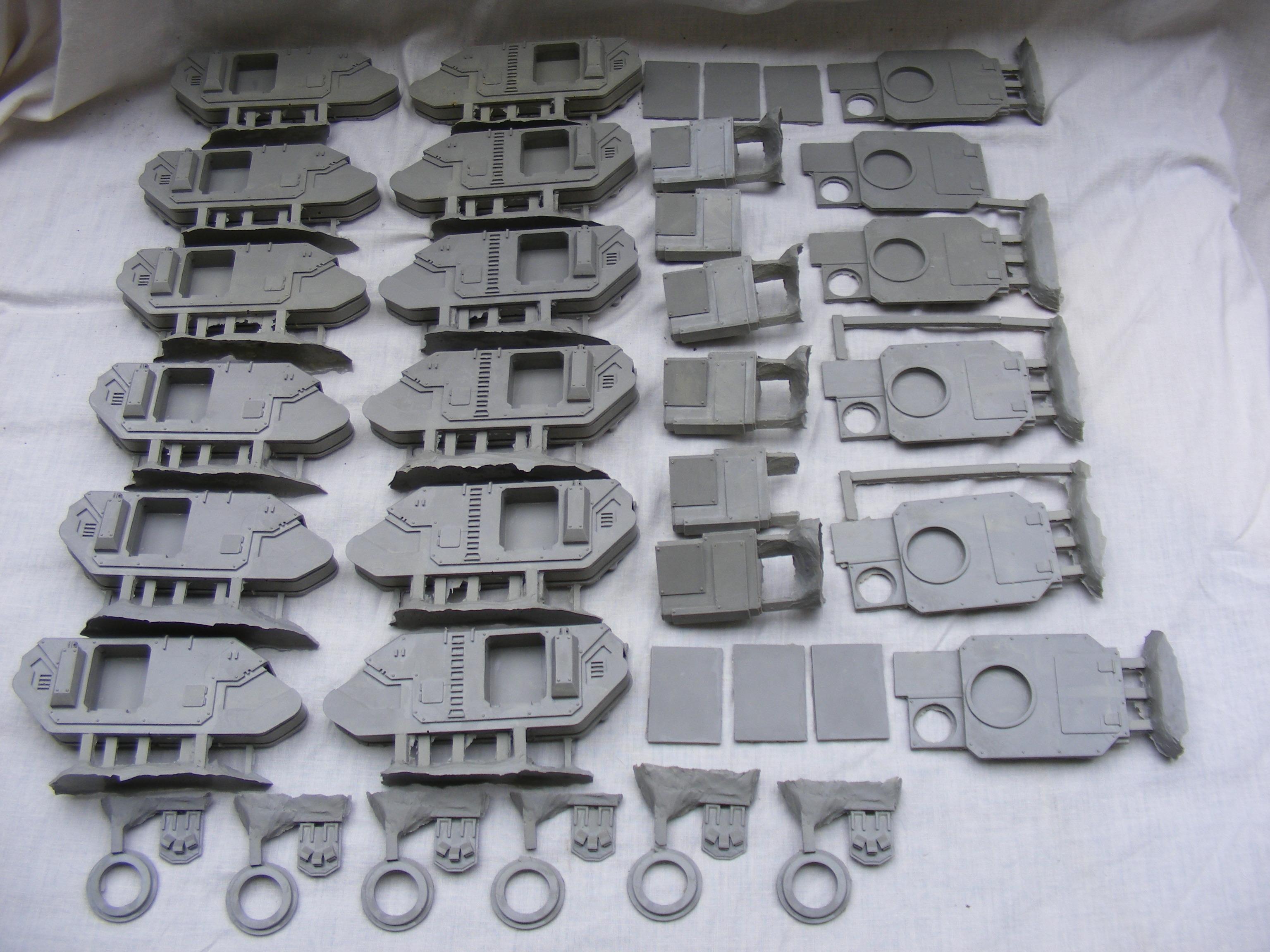 many casts