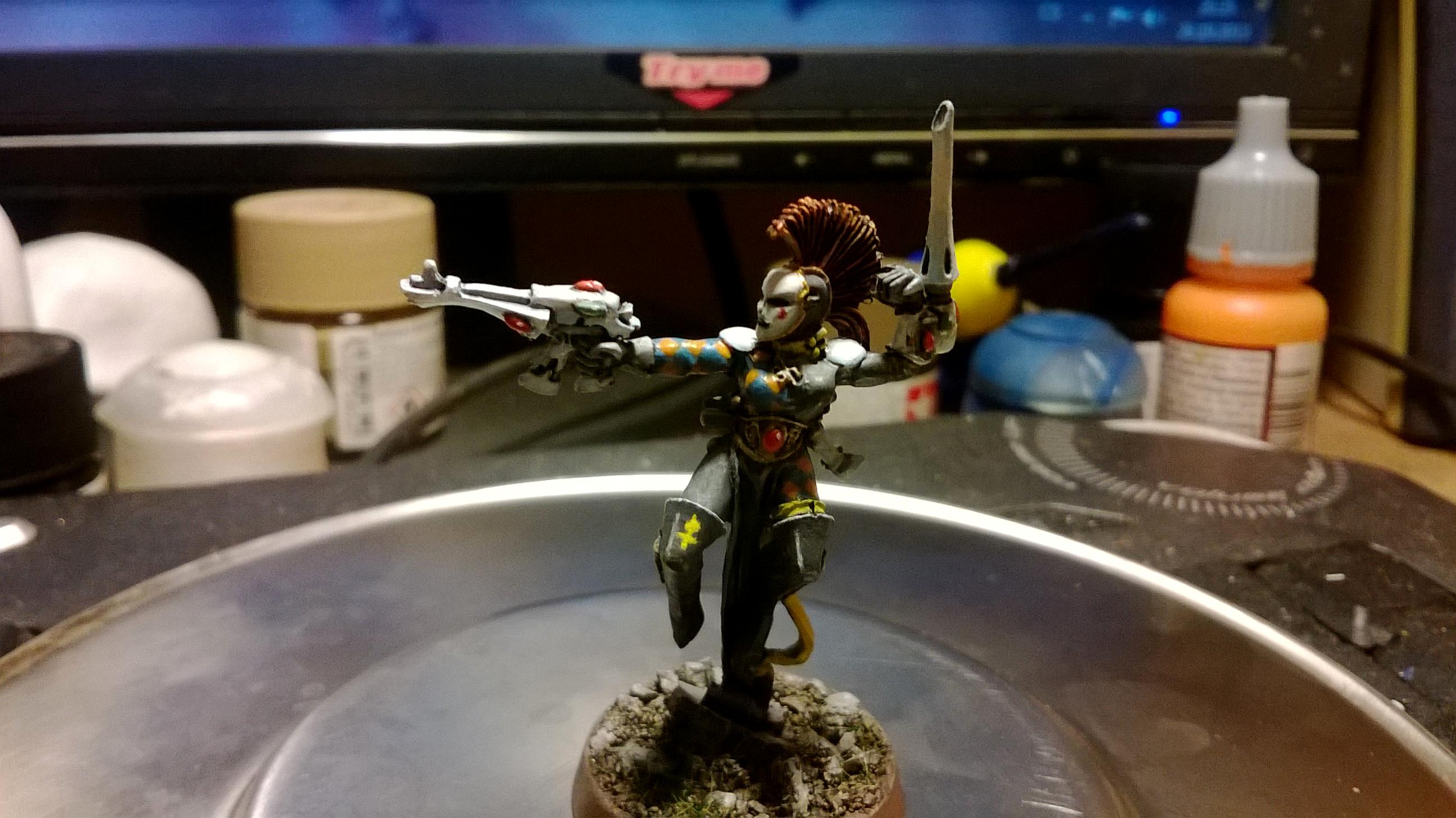 Eldar, Harlequins, Warhammer 40,000, Work In Progress