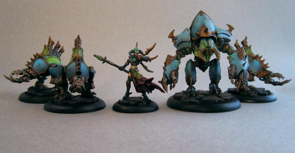 Cryx, Deathripper, Defiler, Deneghra, Object Source Lighting, Rusty, Slayer, Warmachine