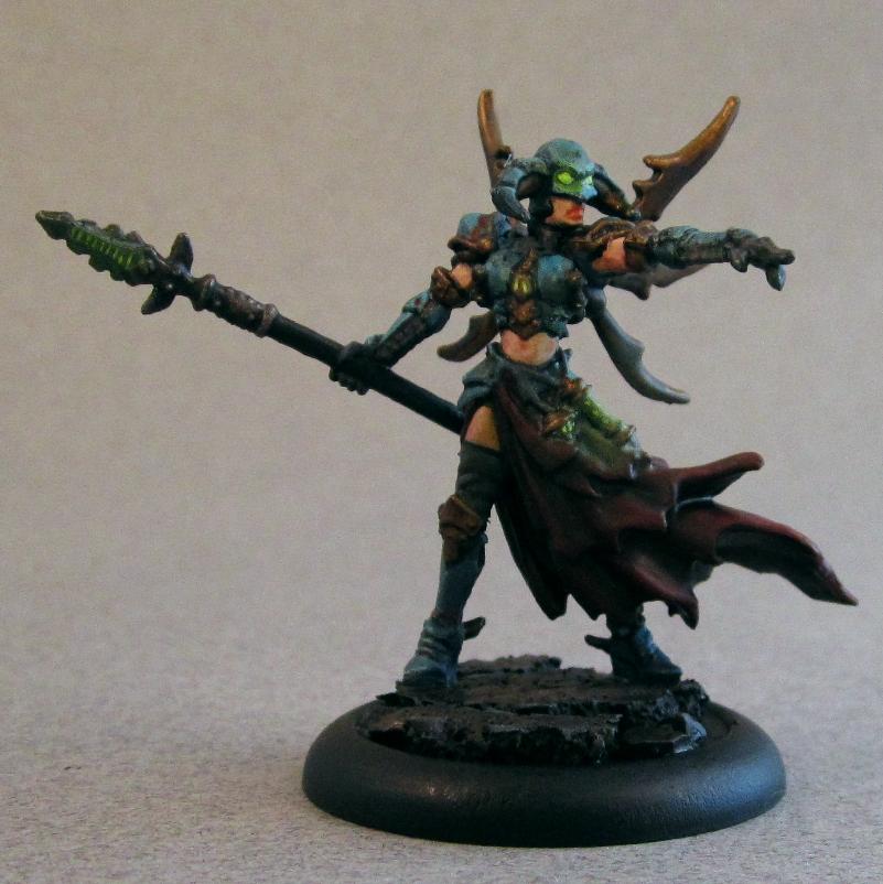 Cryx, Deneghra, Object Source Lighting, Rusty, Warcaster, Warmachine