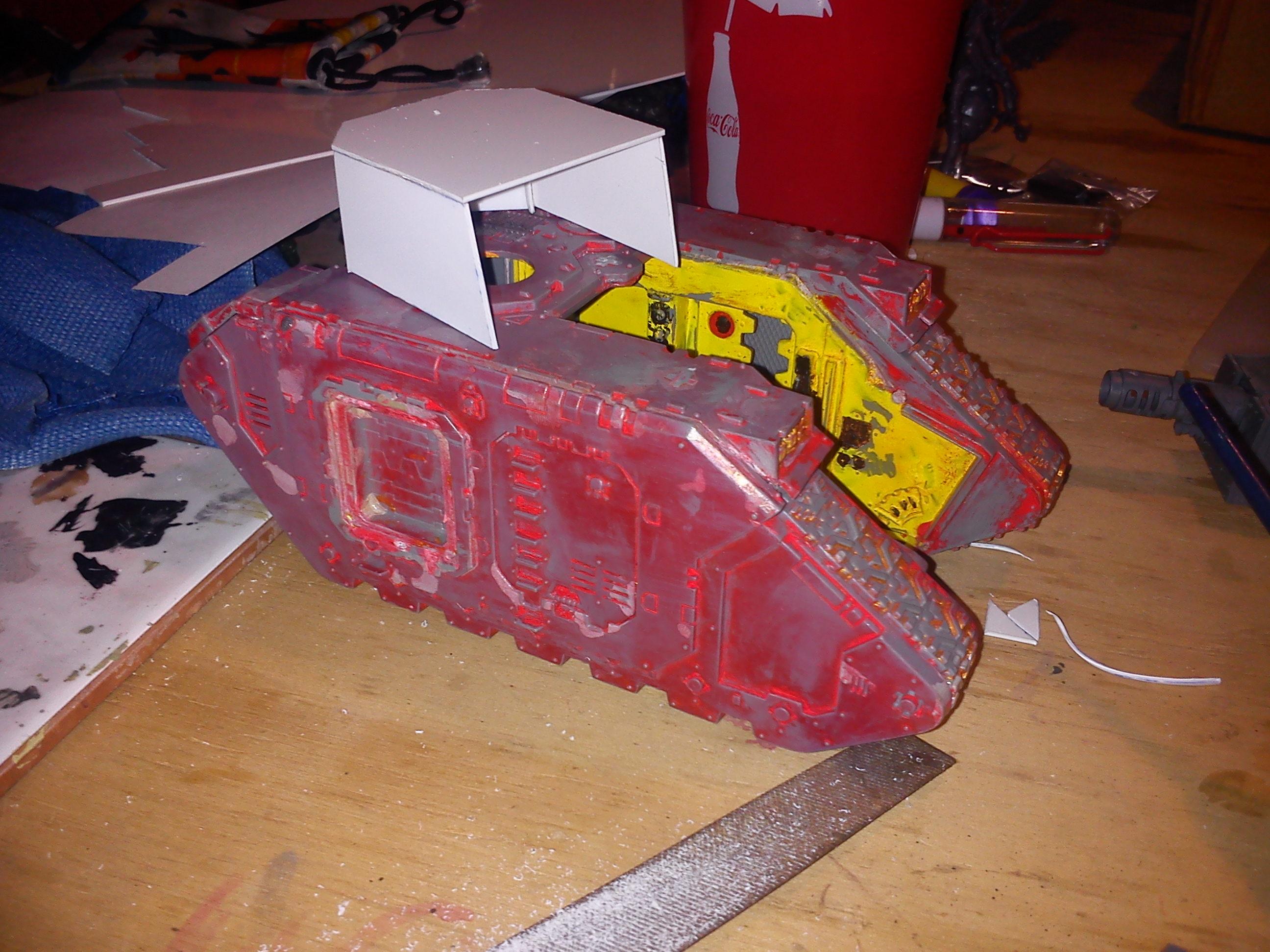 just done the start of the turret and seeing how it looks