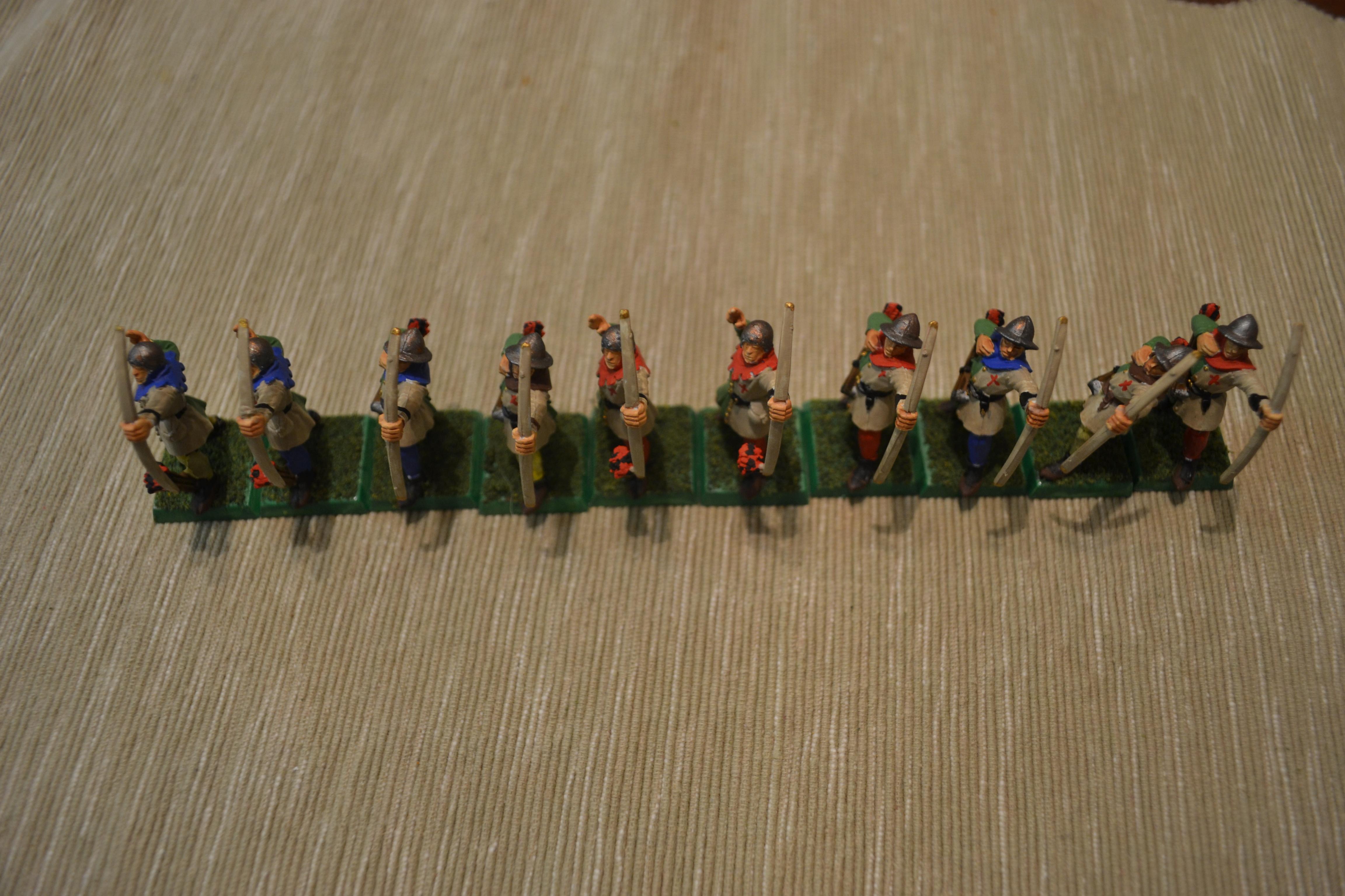 Bowmen, English 100 yr war WAB