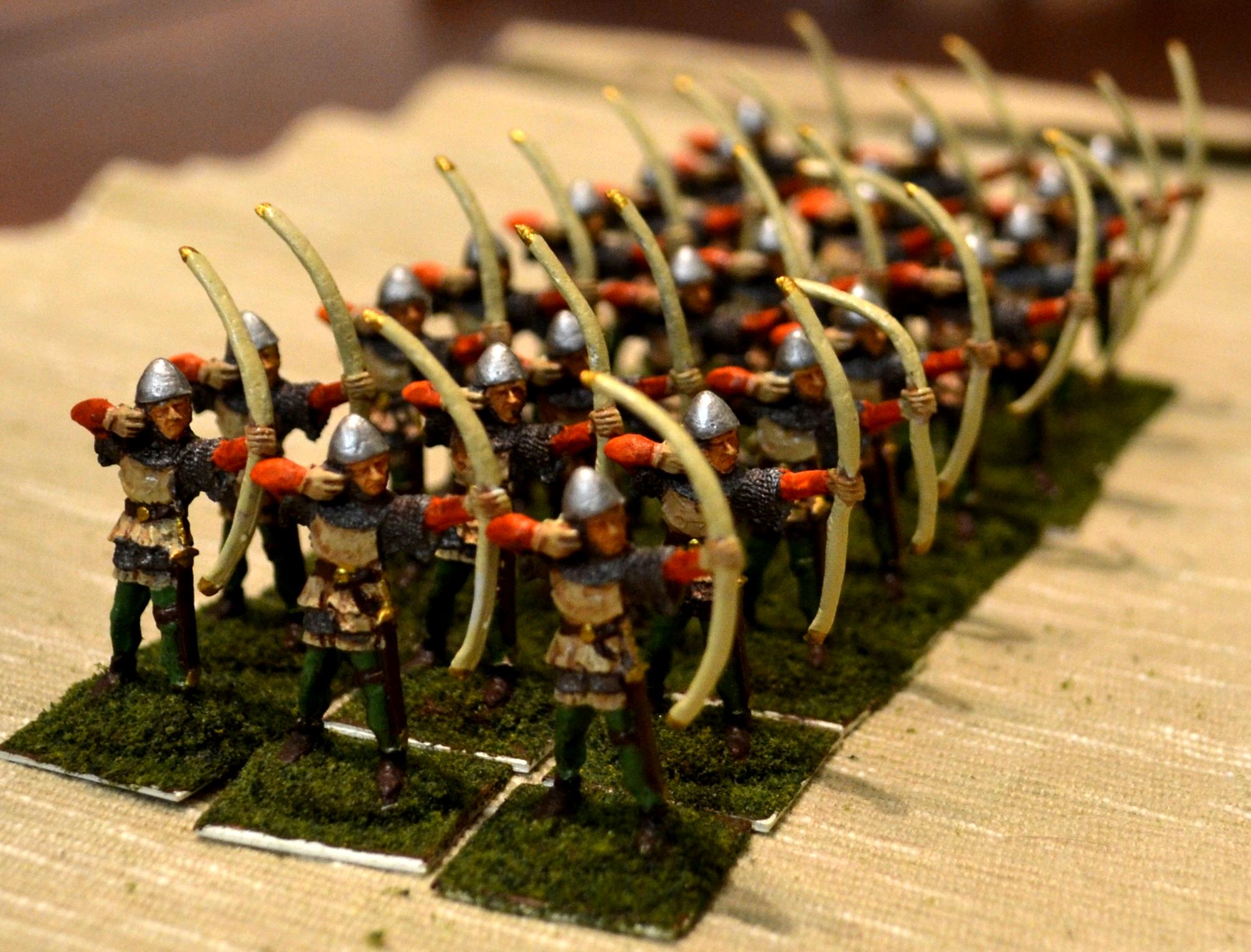 100 Years War, Bowmen, English, Wab