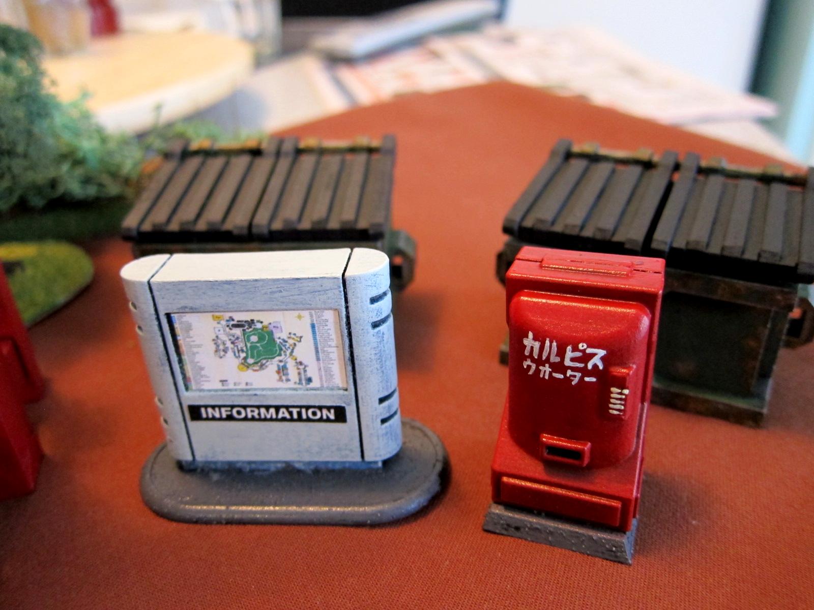 Infinity, Japanese, Paulson, Scatter Terrain, Vending Machine