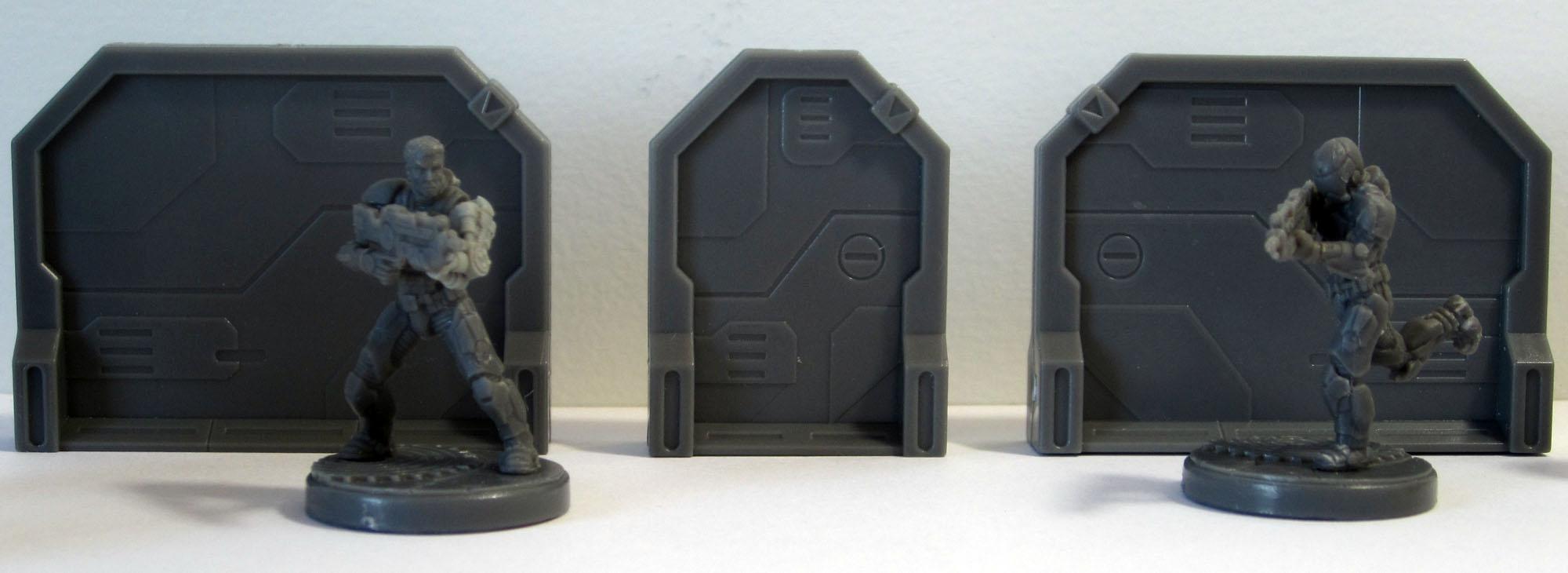 Computer, Console, Doors, Plastic, Sedition Wars, Sentry Gun, Space Hulk, Terrain