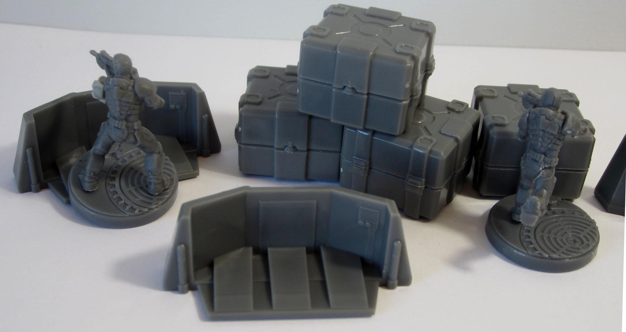 Computer, Console, Doors, Plastic, Sedition Wars, Sentry Gun, Space Hulk, Terrain