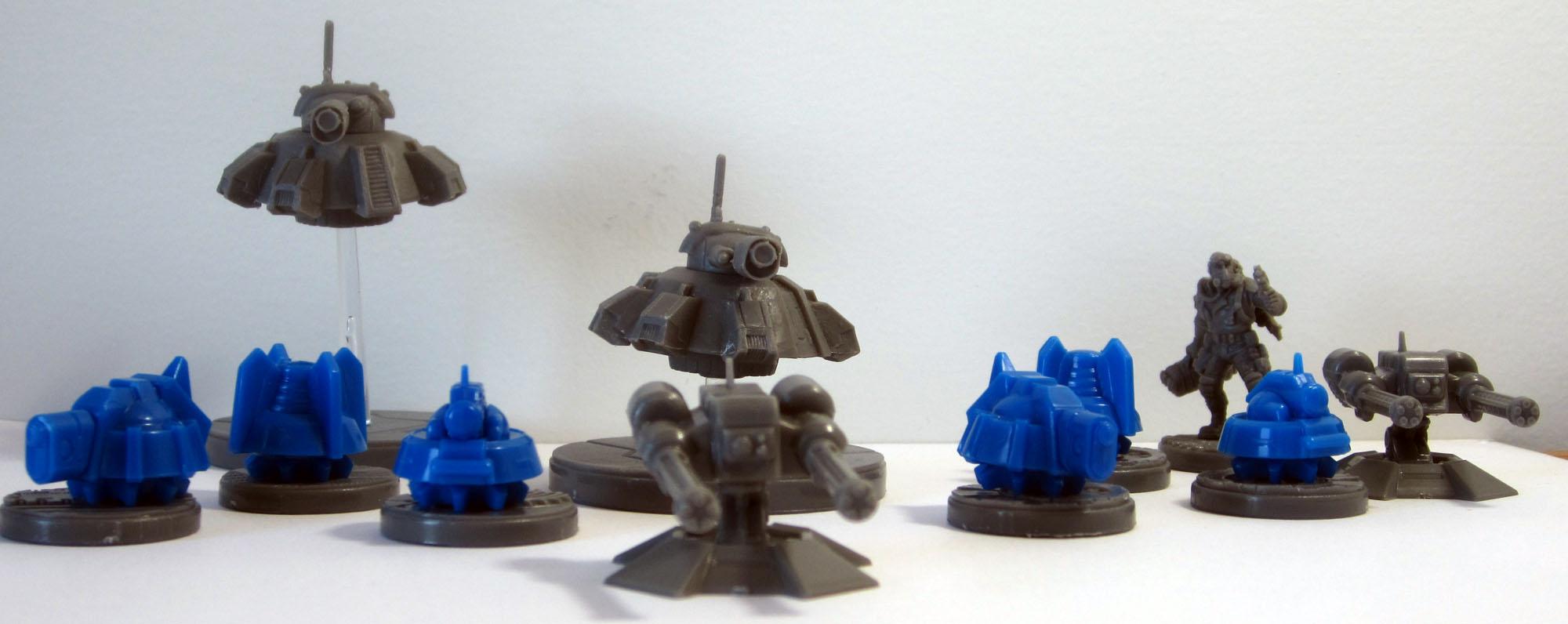 Computer, Console, Doors, Plastic, Sedition Wars, Sentry Gun, Space Hulk, Terrain