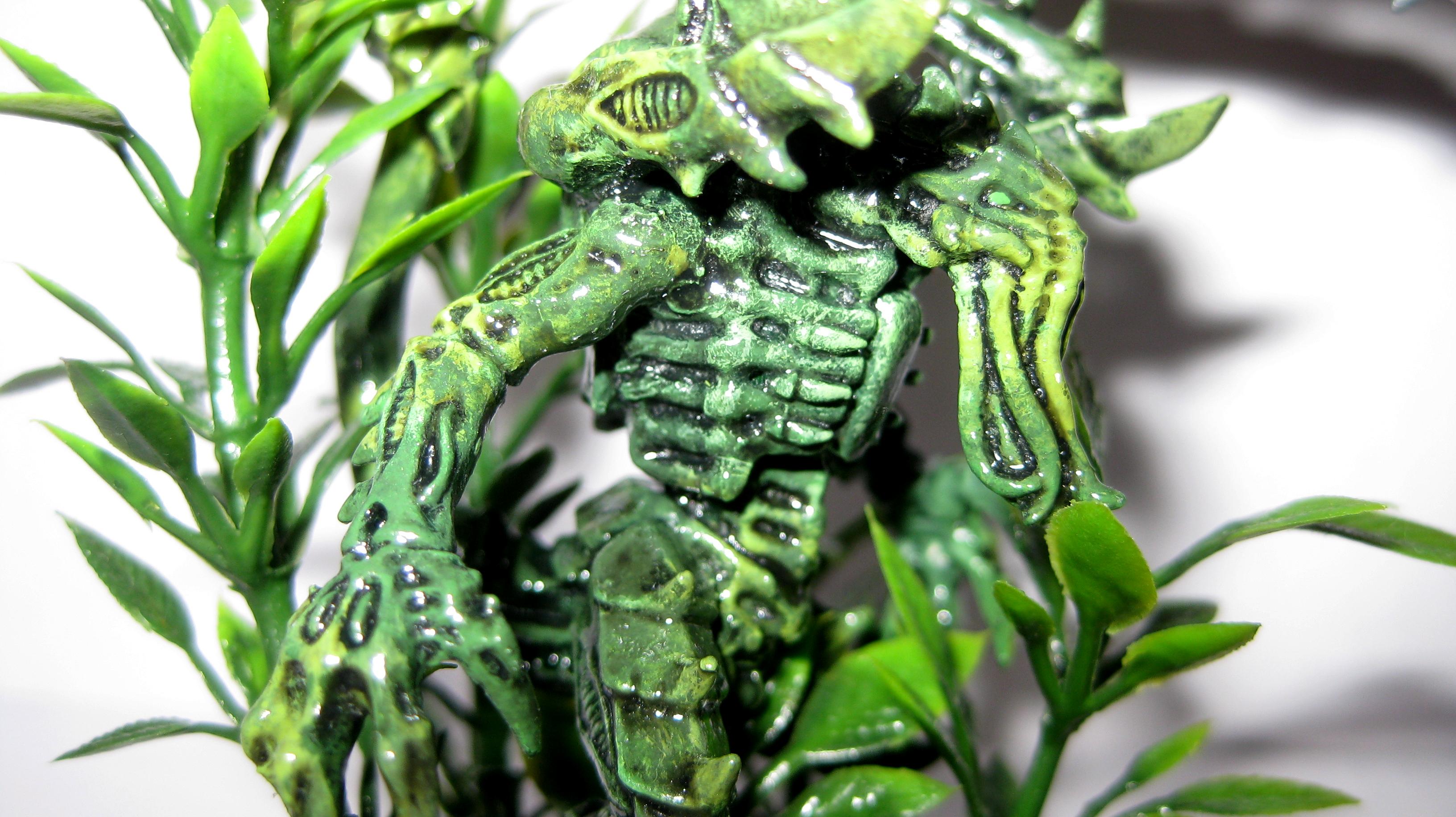 Hiding, Lictor, Plants, Tyranids