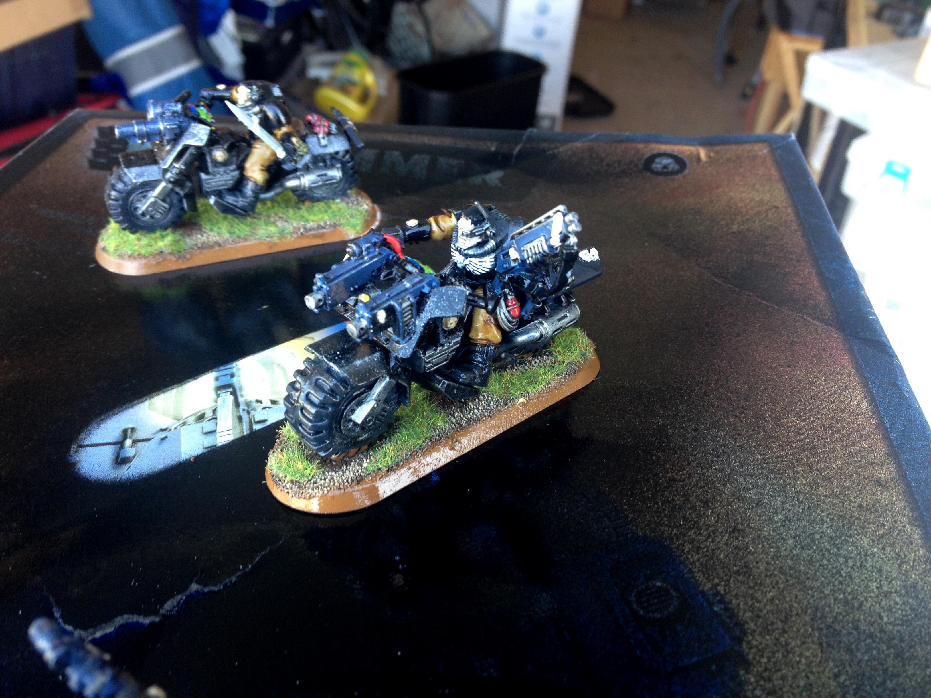 Raven Guard, Scout Bikes, Work In Progress