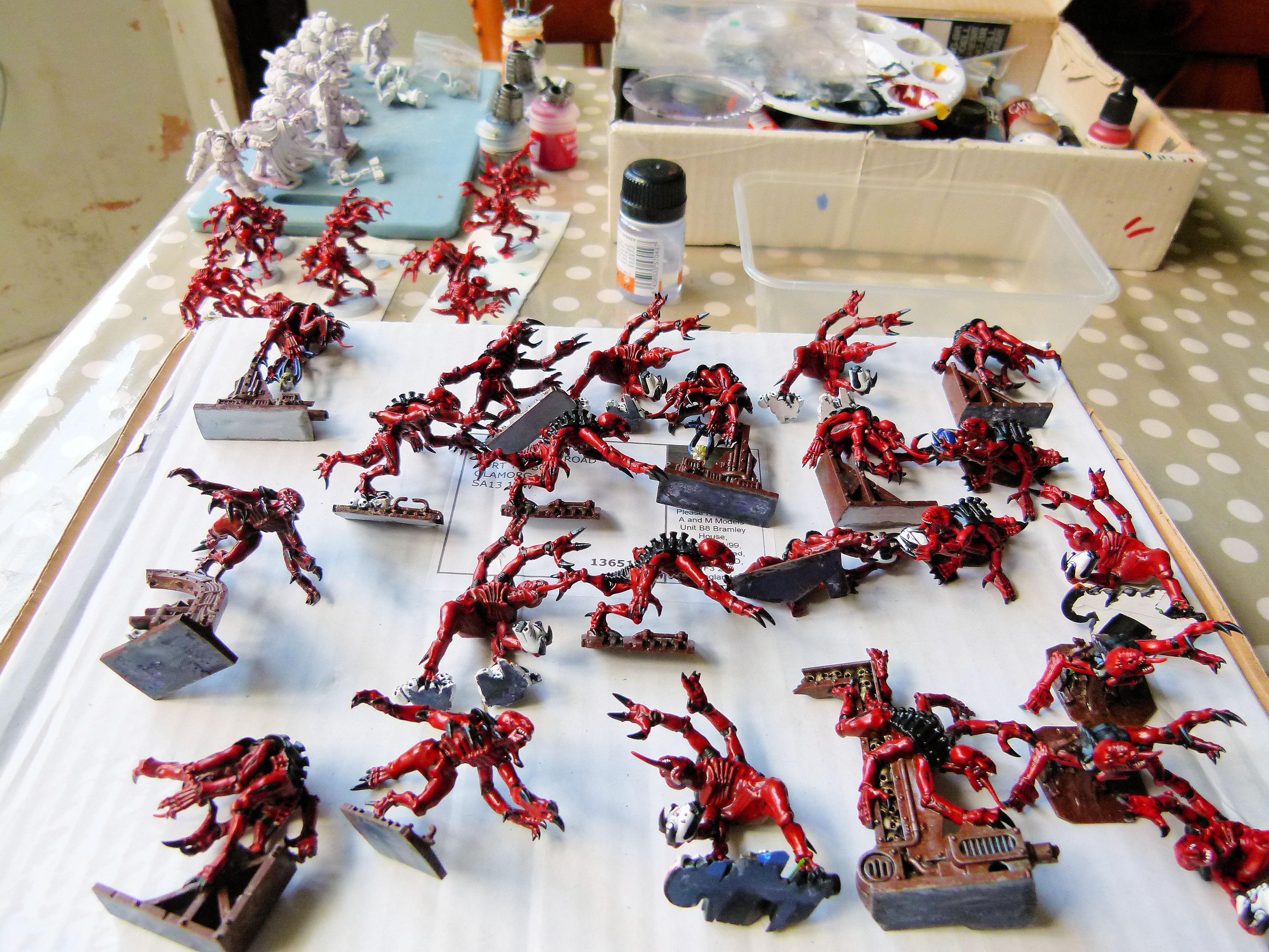 Space Hulk Genestealers Group shot