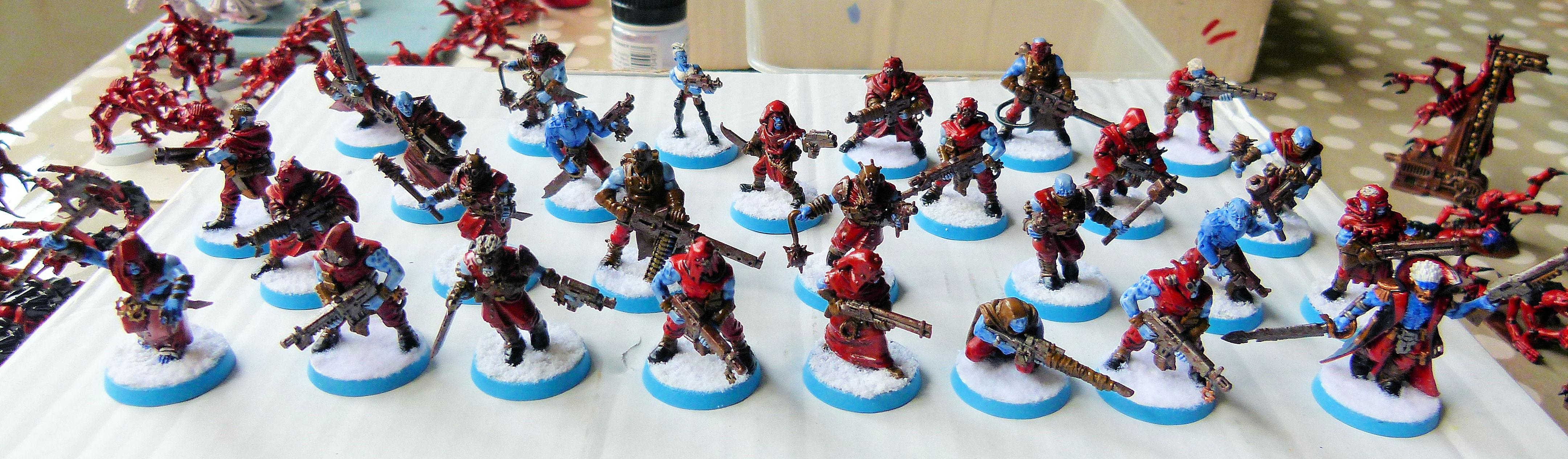 Dark Vengeance Chaos Cultists Group shot