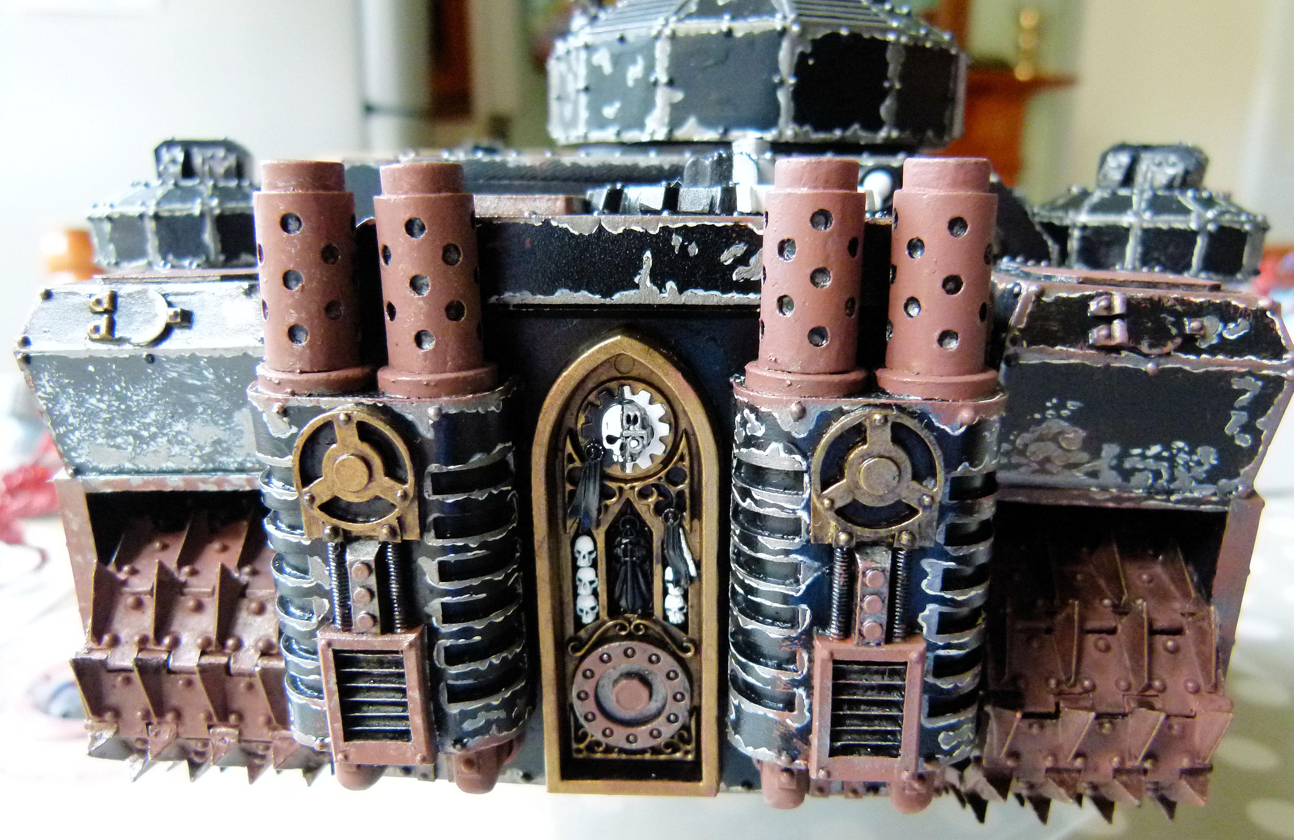 Warmaul WIP Rust Exhausts