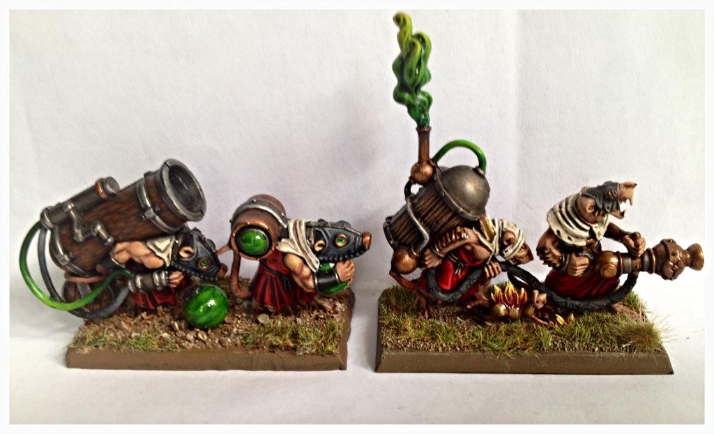 Gobladiers, Skaven, Warhammer Fantasy, Weapons Team