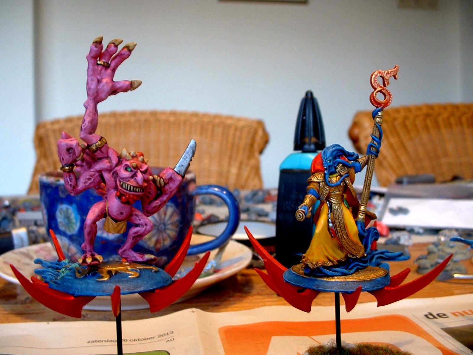 Chaos, Daemons, Disc Of Tzeentch, Heralds, Tzeentch