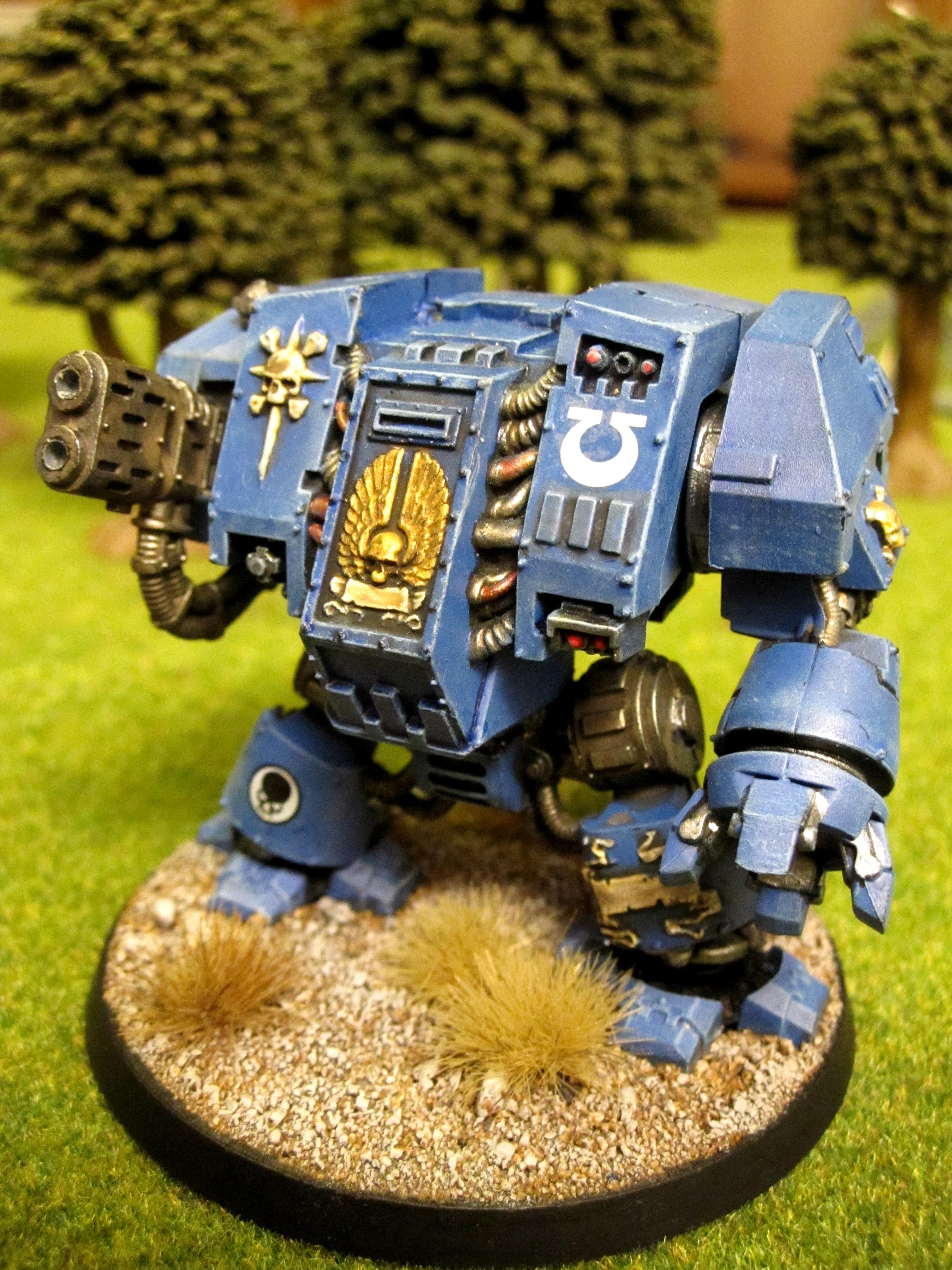 Dreadnought, Elites, Space Marines, Ultramarines, Warhammer 40,000