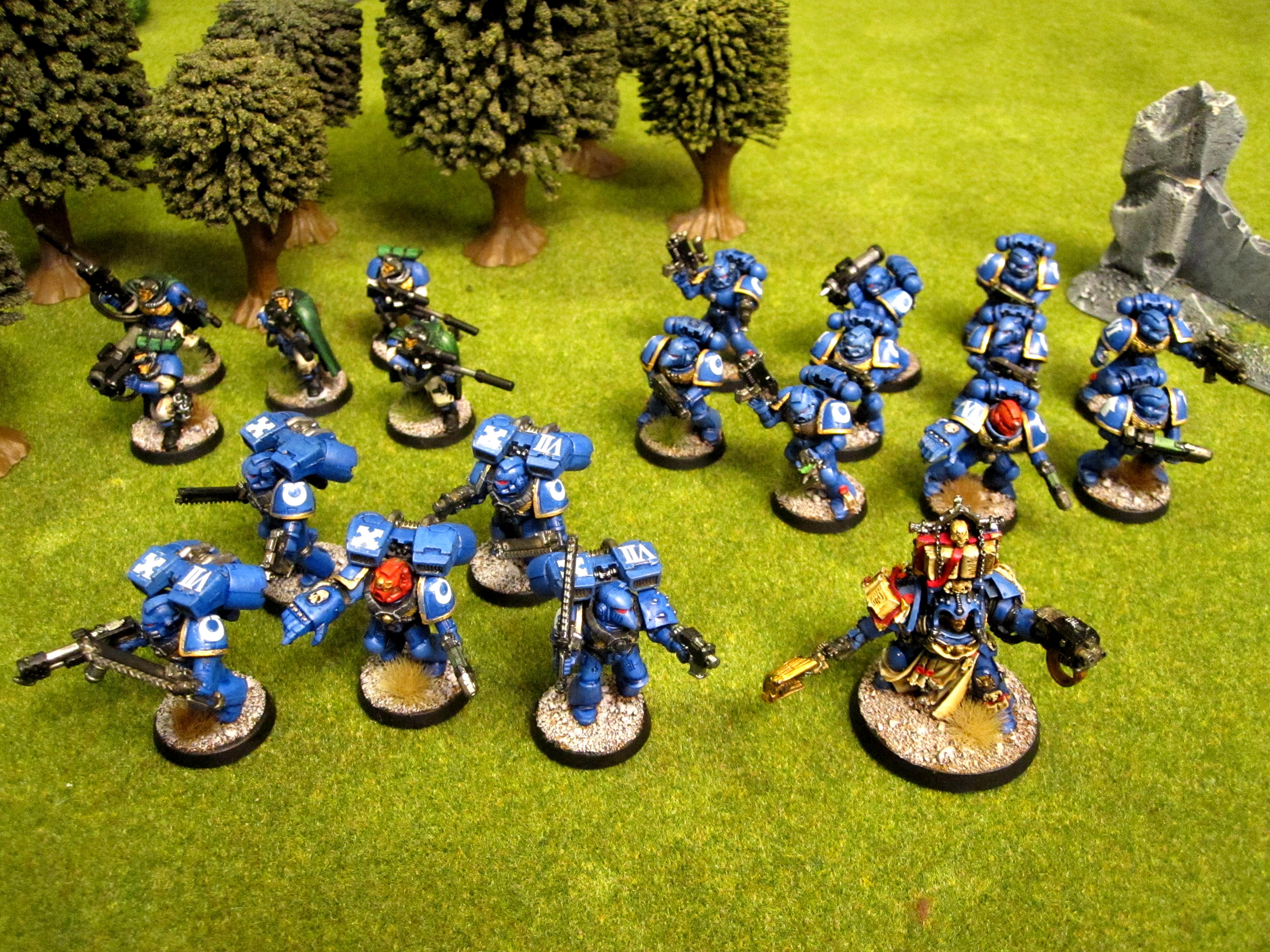 Assault, Fast Attack, Headquarters, Librarian, Pro Painted, Scouts, Space Marines, Tactical, Troops, Ultramarines, Warhammer 40,000