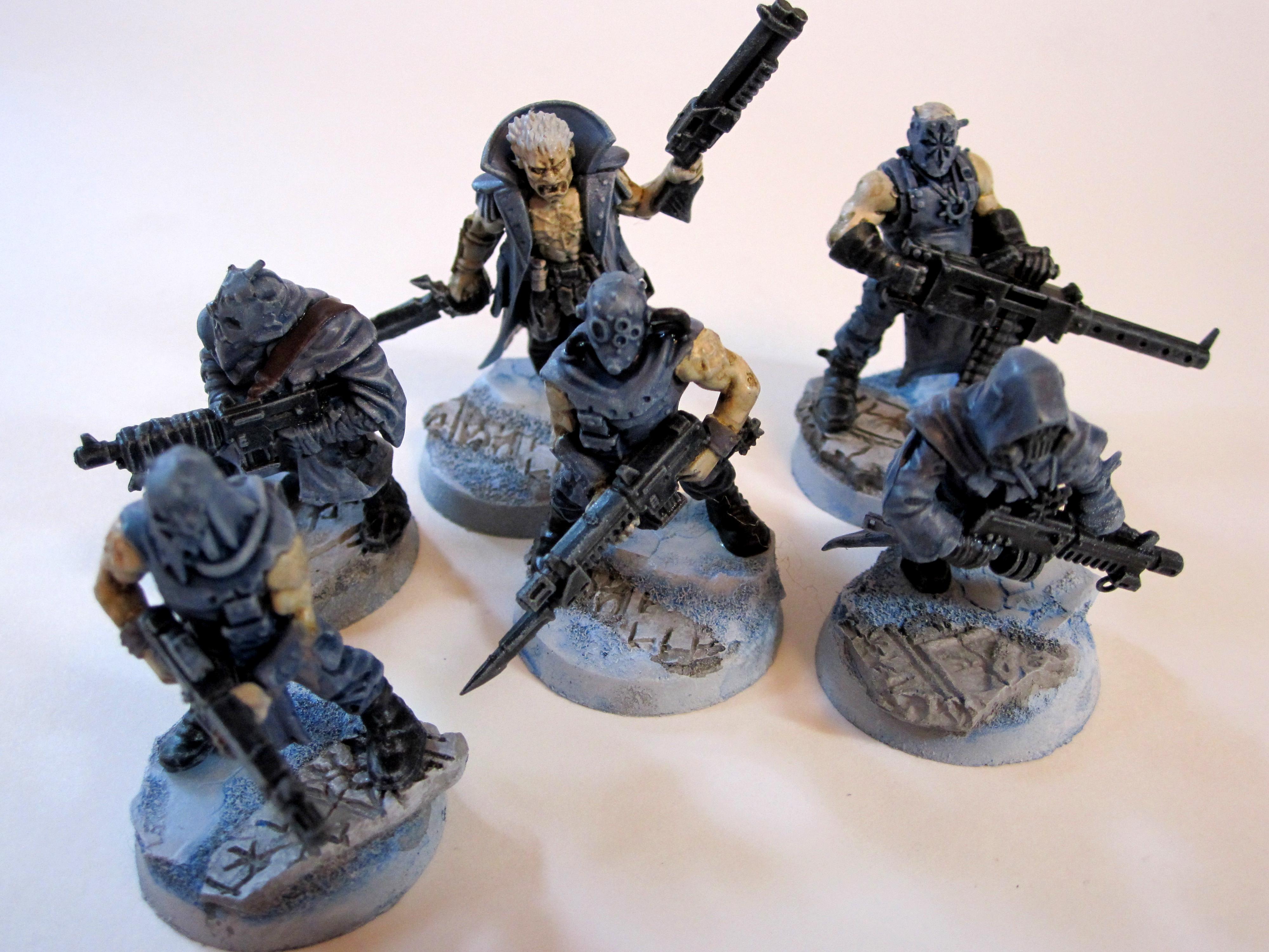 Chaos, Chaos Space Marines, Cultists, Space Marines