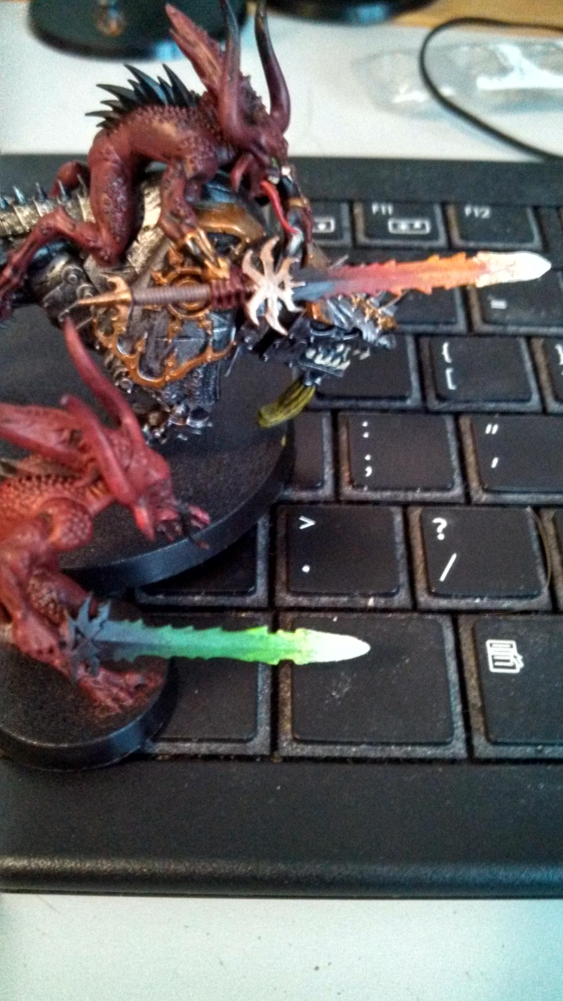 two different colors schemes, but which one?