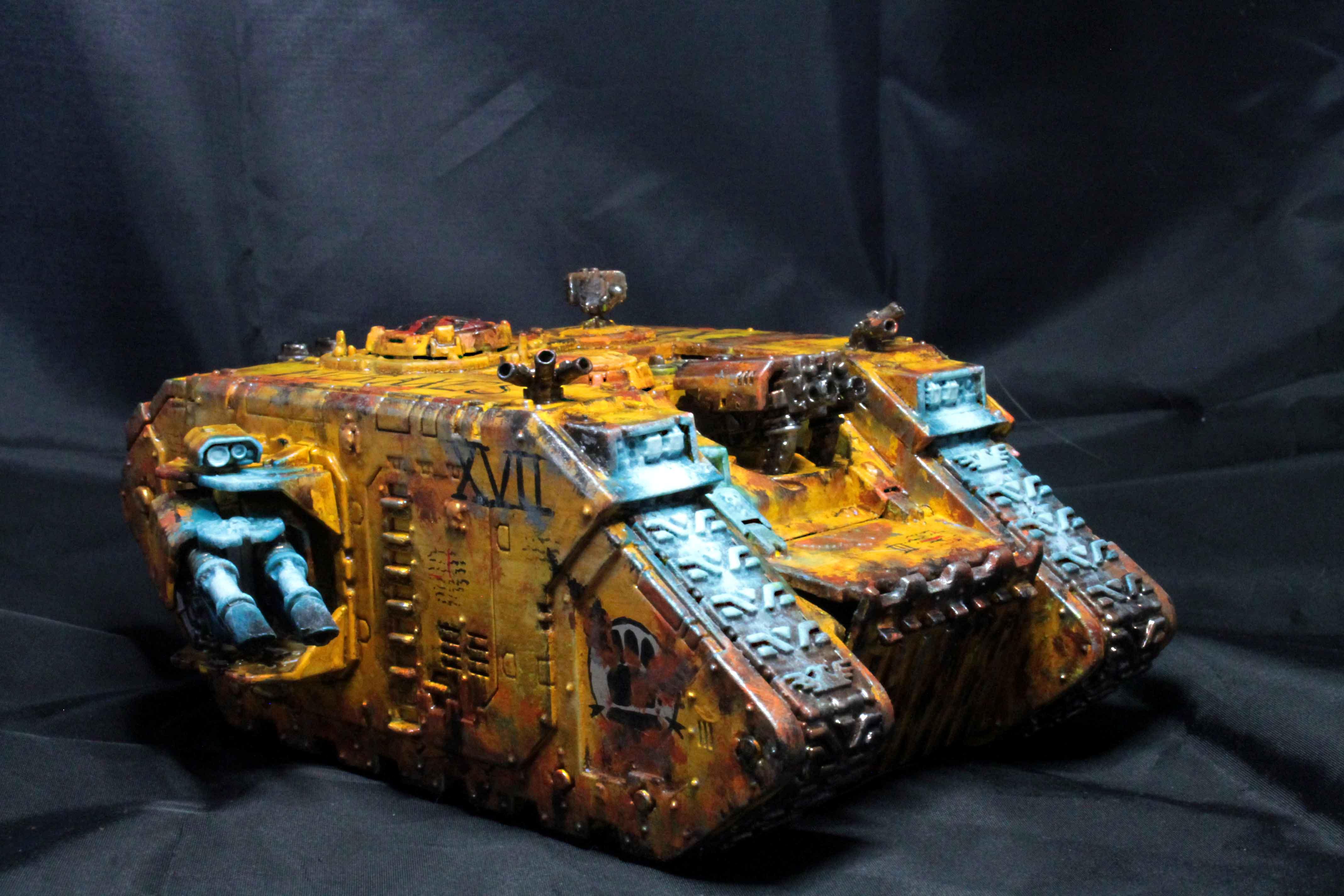 Imperial Fists Land Raider - Imperial Fists Land Raider - Gallery ...