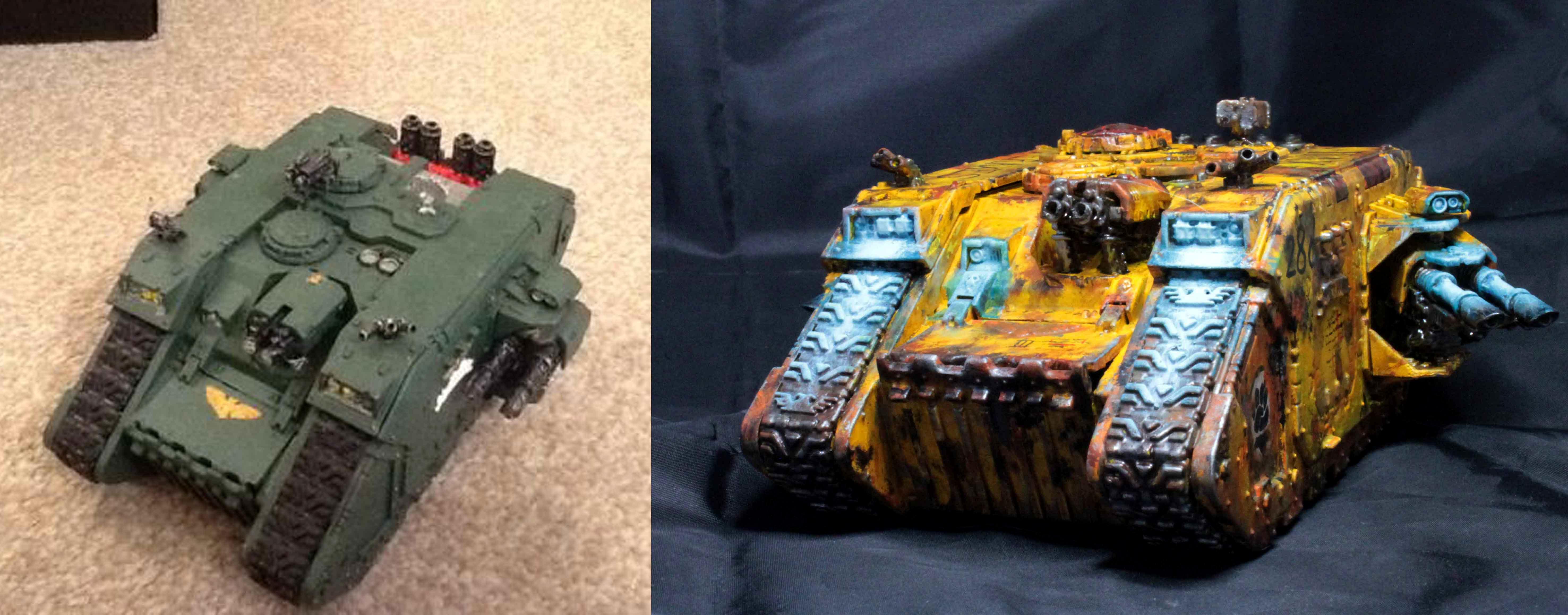 Imperial Fists Land Raider