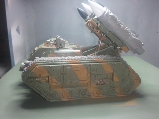 Elevated and ready to fire away!