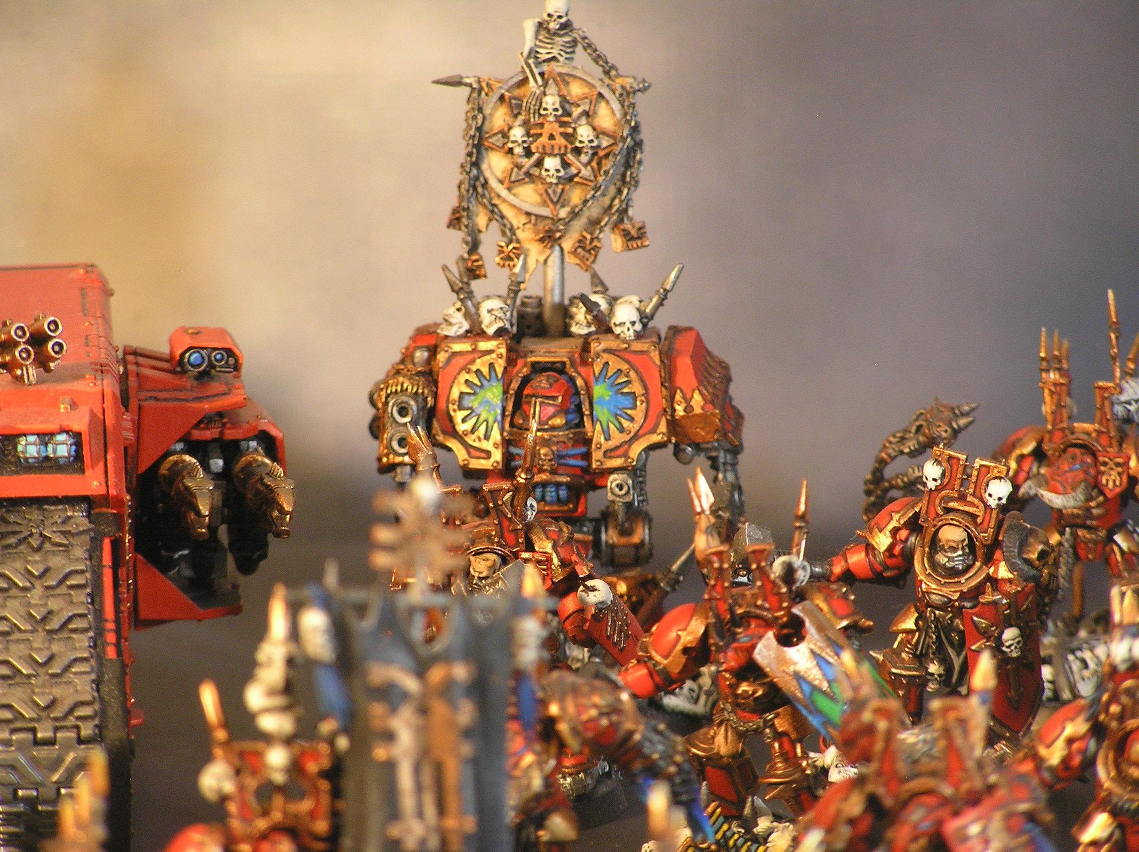 Chaos Space Marines, Chaos Terminators, Deathwing, Khorne Berserkers, Terminator Armor, World Eaters