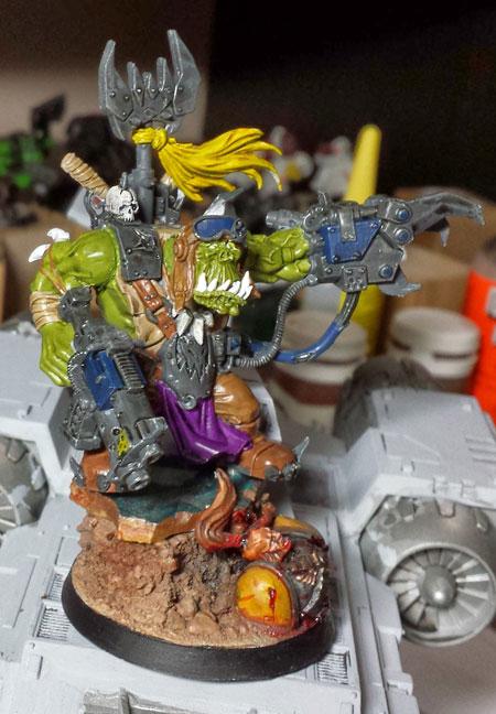 Assault On Black Reach, Kromlech, Orks, Warboss