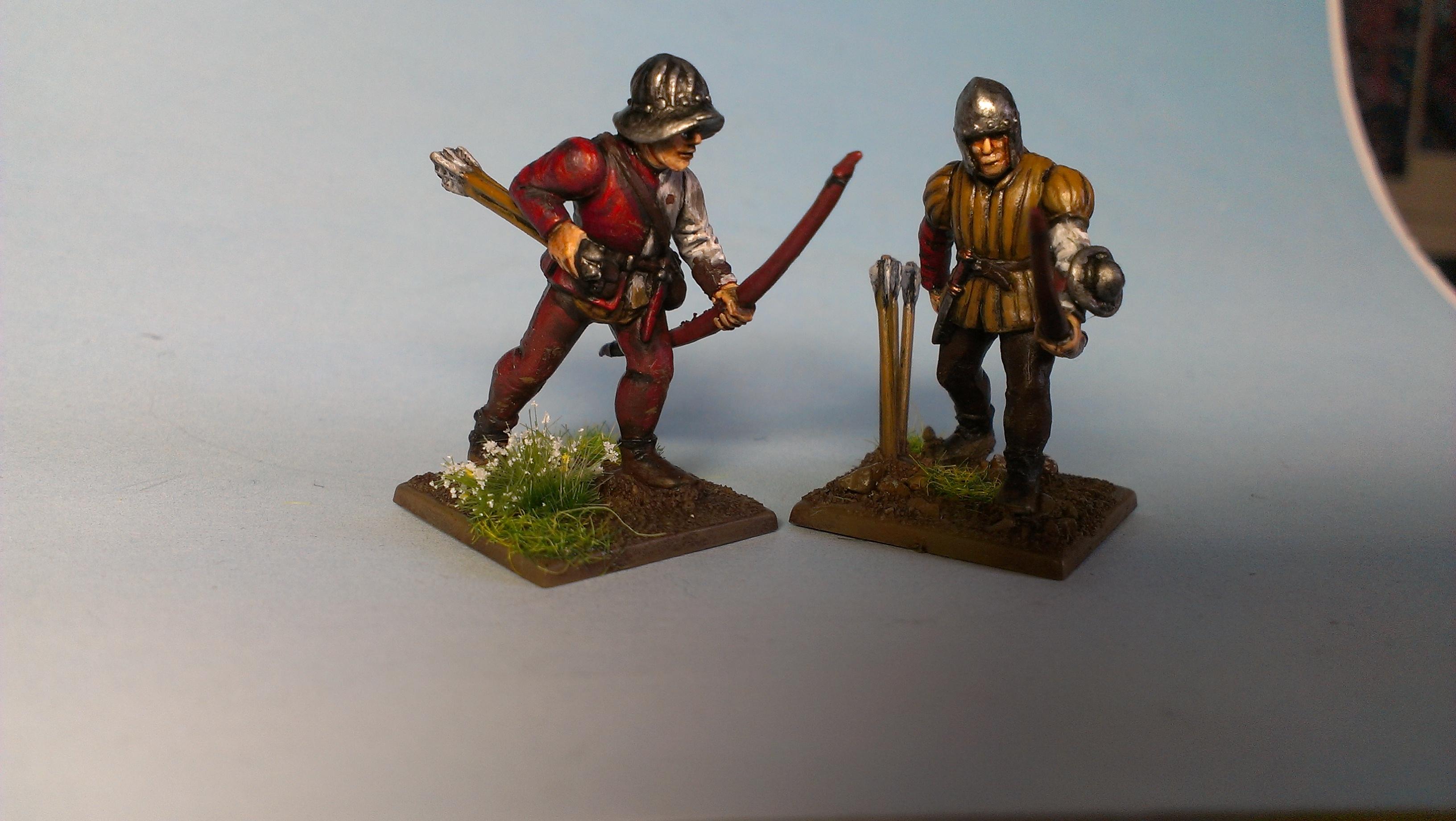 English, Historical, Hundred Years War, Perry Miniatures, Wab