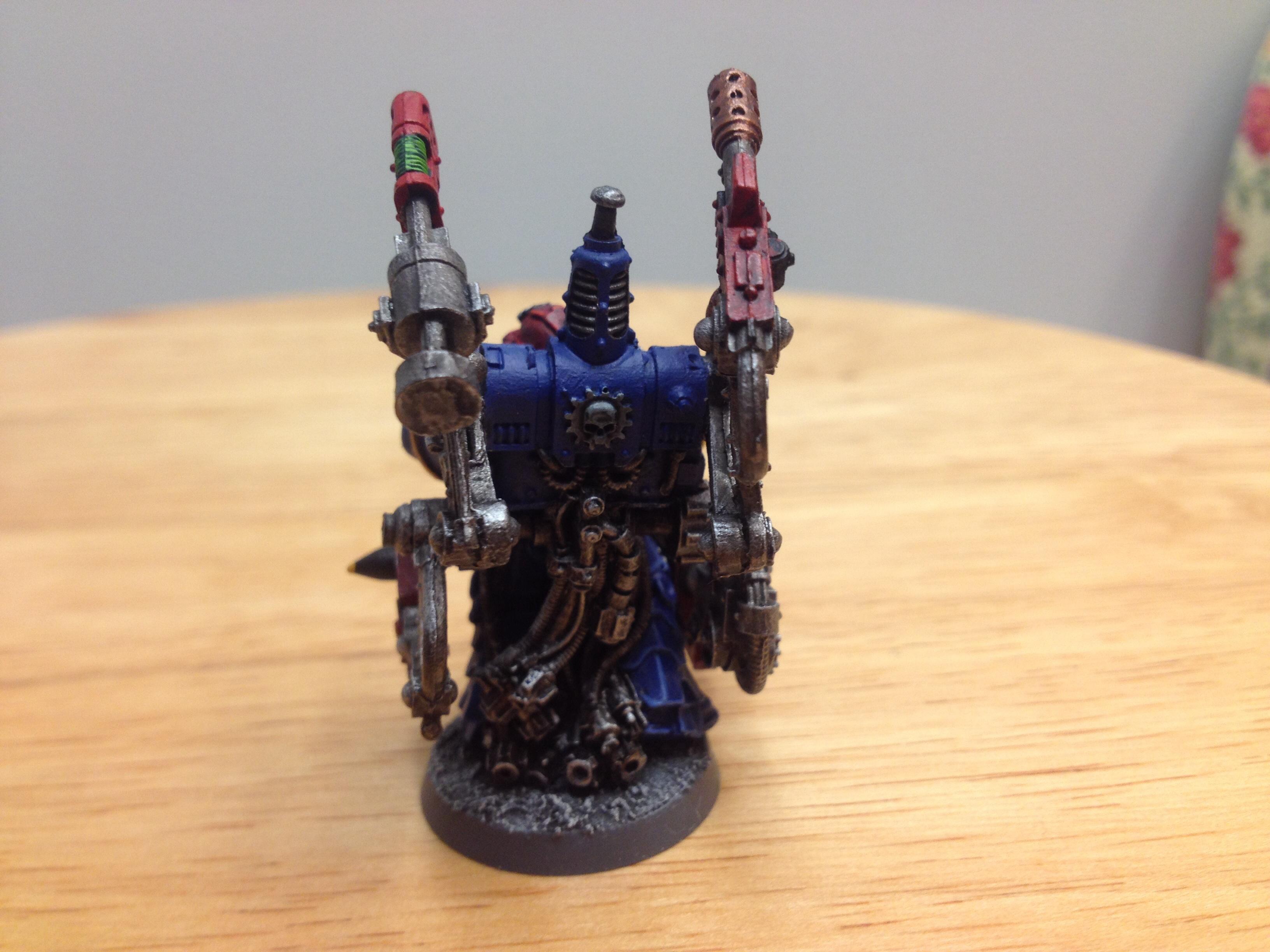 Space Marines, Techmarine, Thunderfire Cannon, Ultramarines