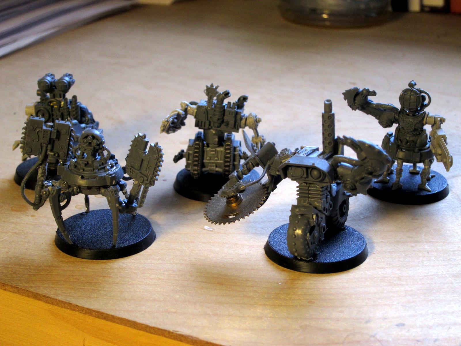 Adeptus Mechanicus, Admech, Chaos Spawn, Conversion, Cyborg, Legio Cybernetica