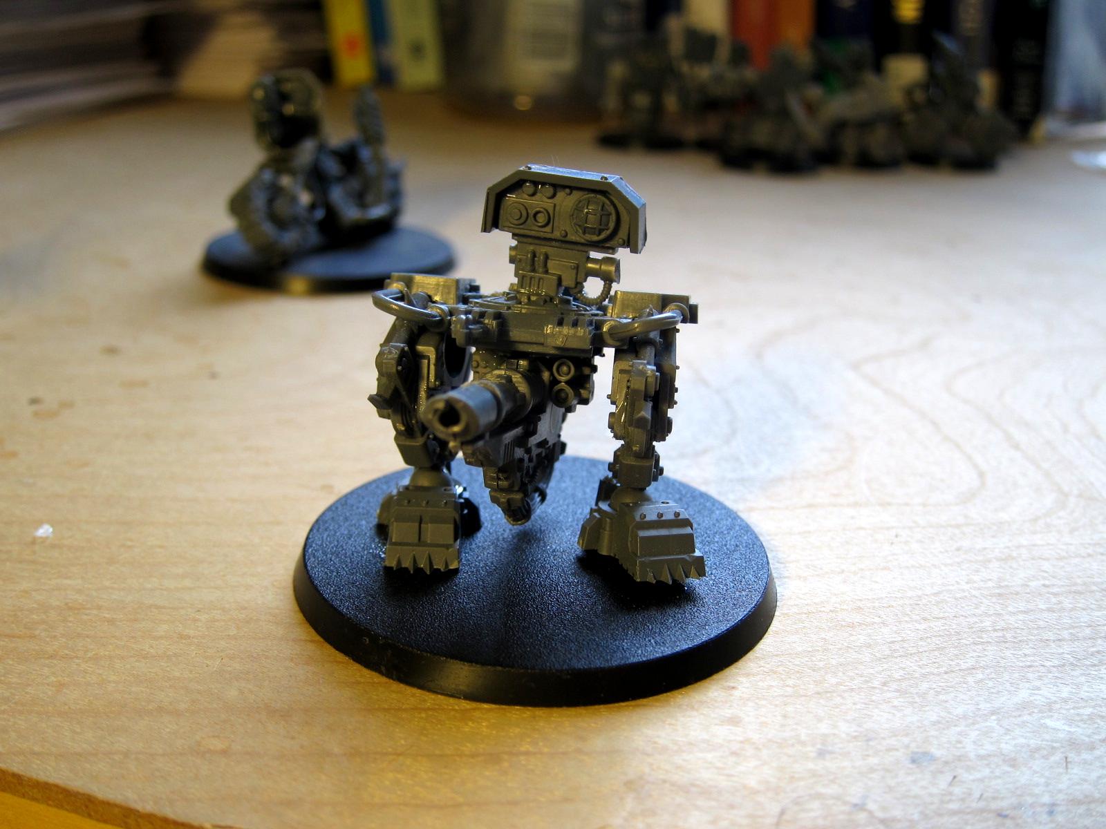 Adeptus Mechanicus, Conversion, Heavy Weapons Team, Imperial Guard, Las Cannons, Skitarii