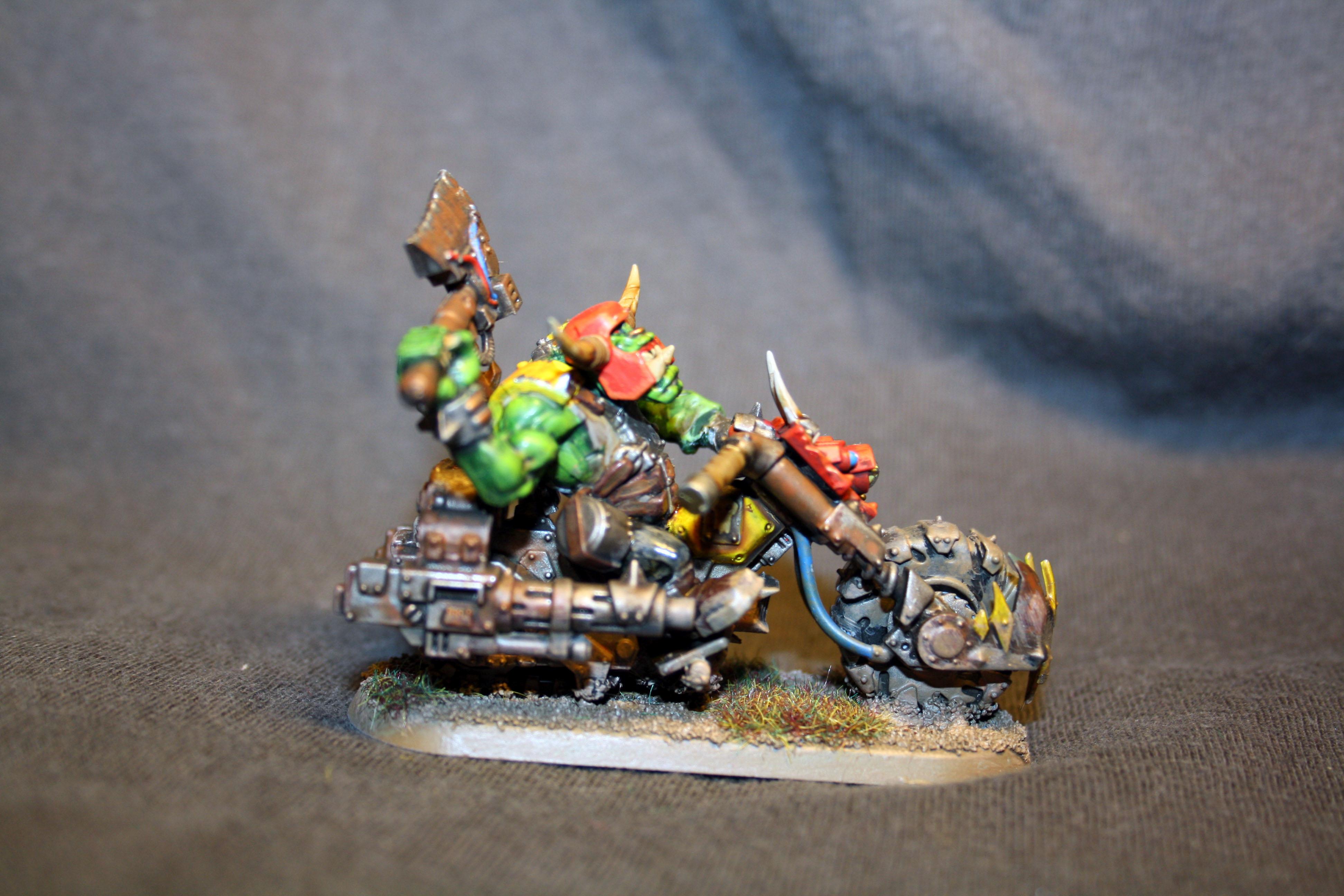 Bike, Nob, Orks, Warhammer 40,000