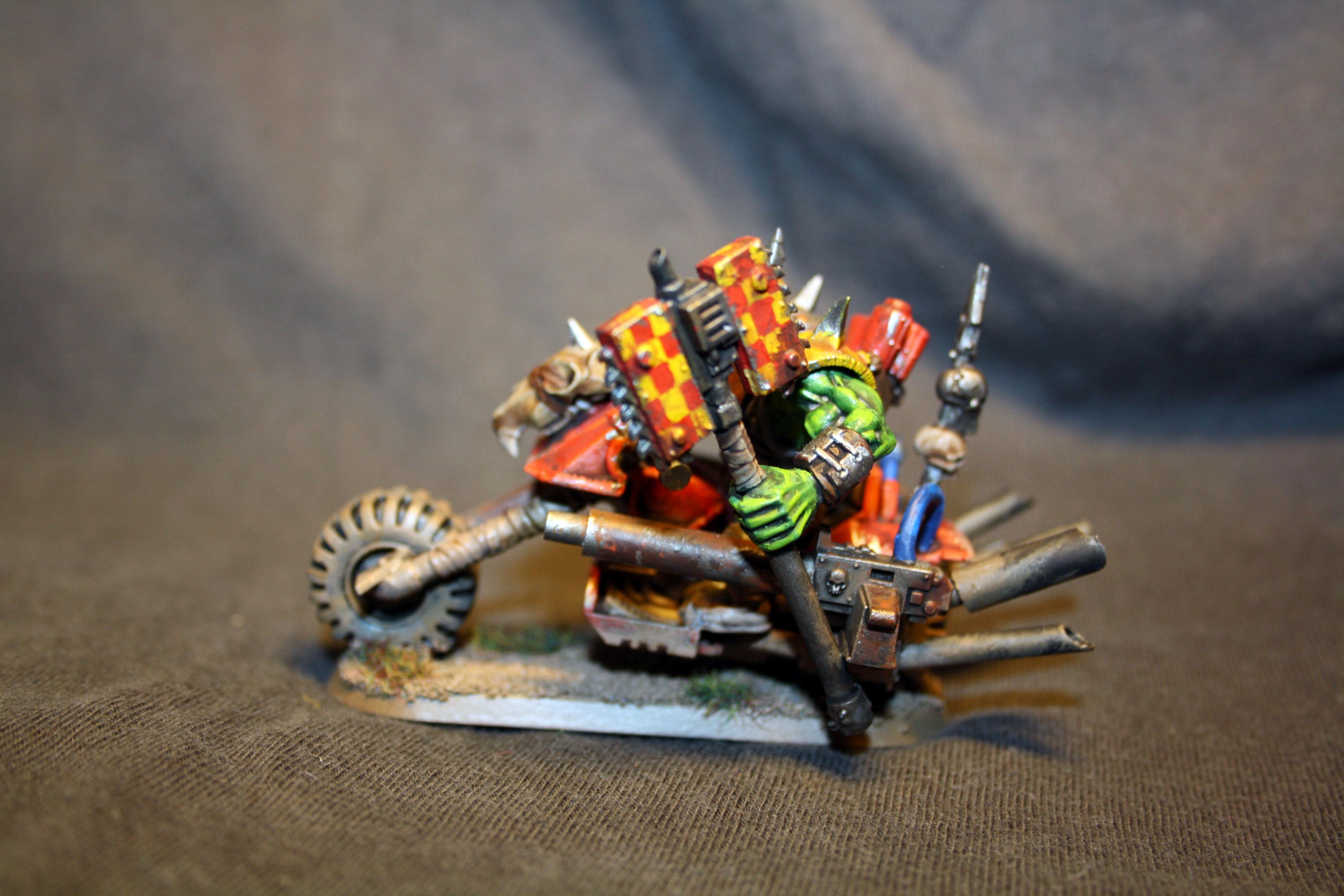 Bike, Nob, Orks, Warhammer 40,000