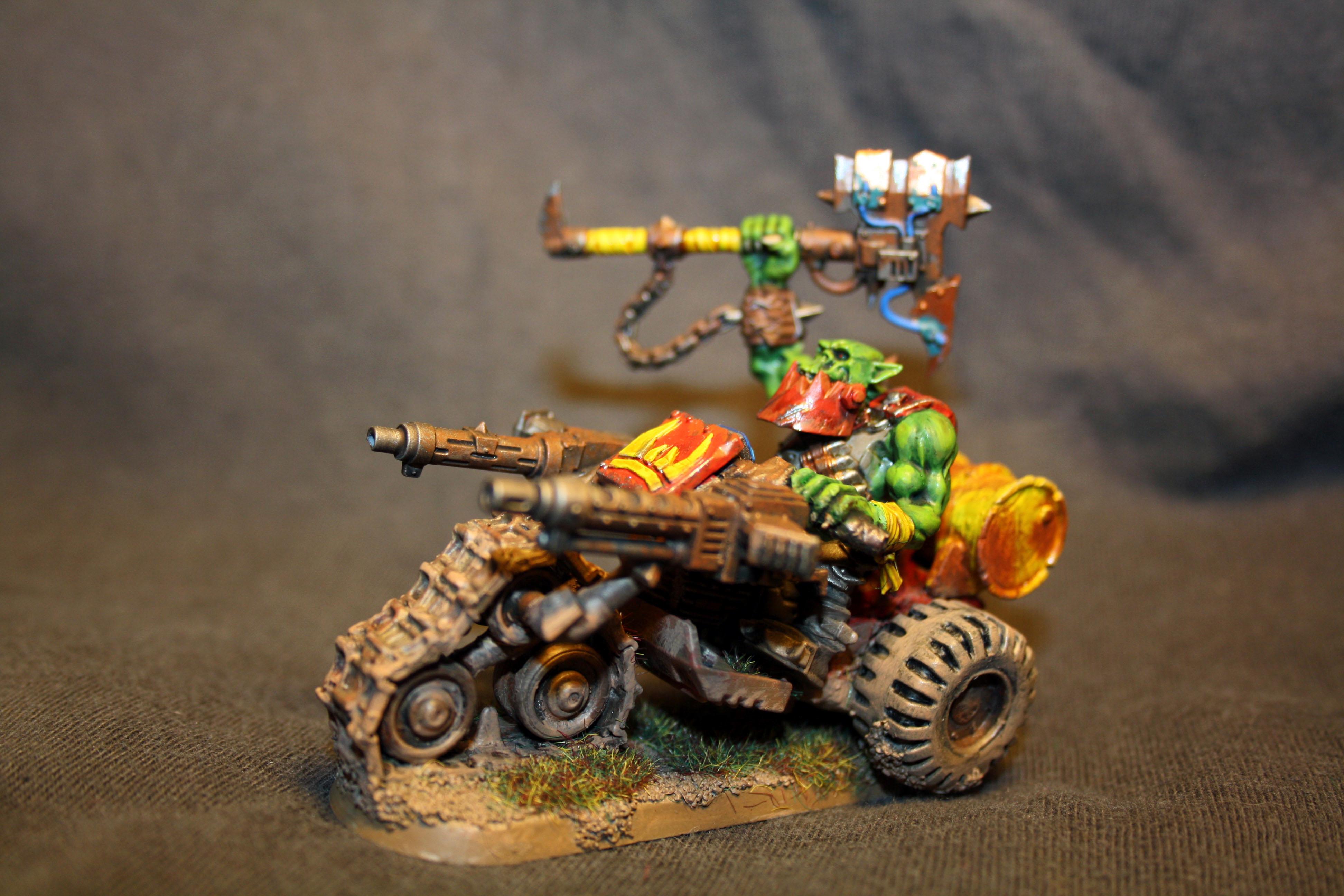 Bike, Nob, Orks, Warhammer 40,000