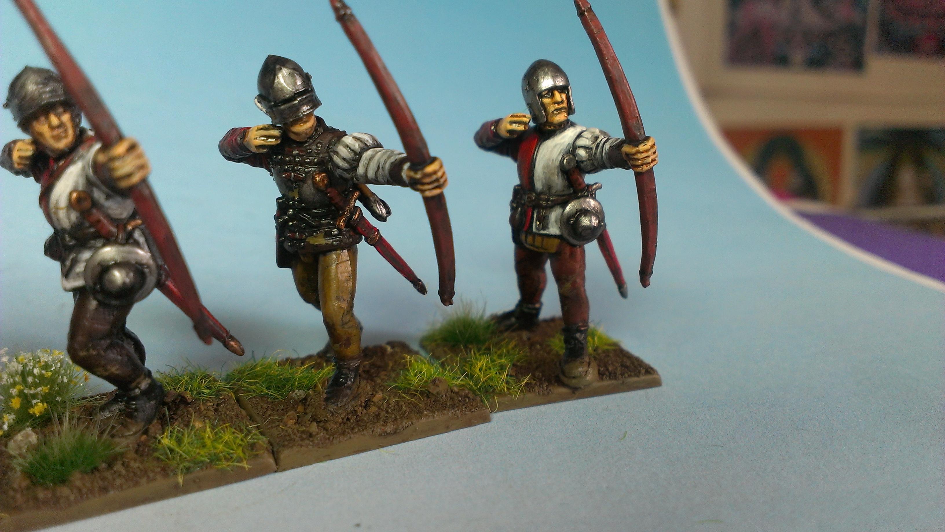 English, Historical, Hundred Years War, Perry Miniatures, Wab