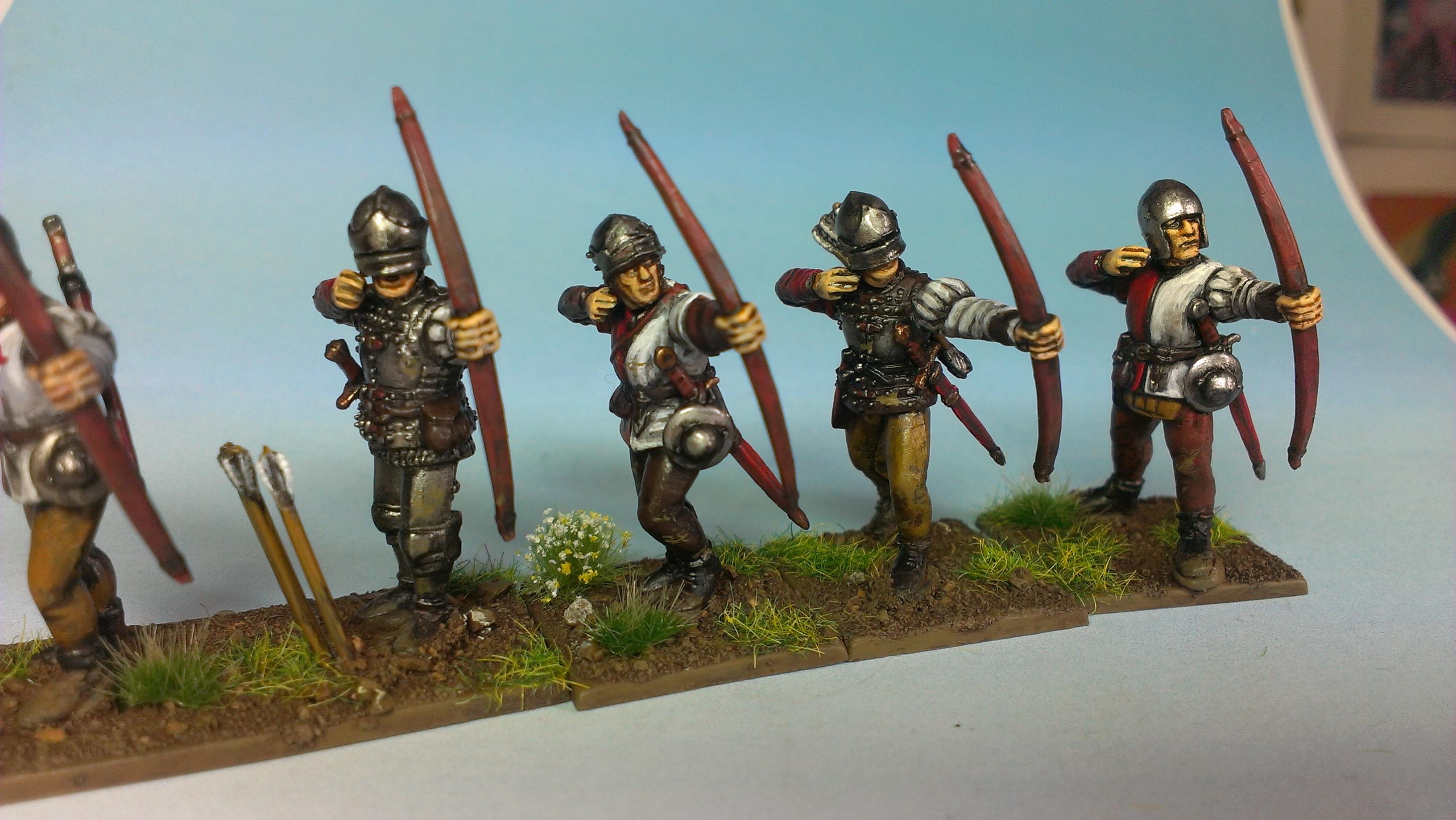English, Historical, Hundred Years War, Perry Miniatures, Wab