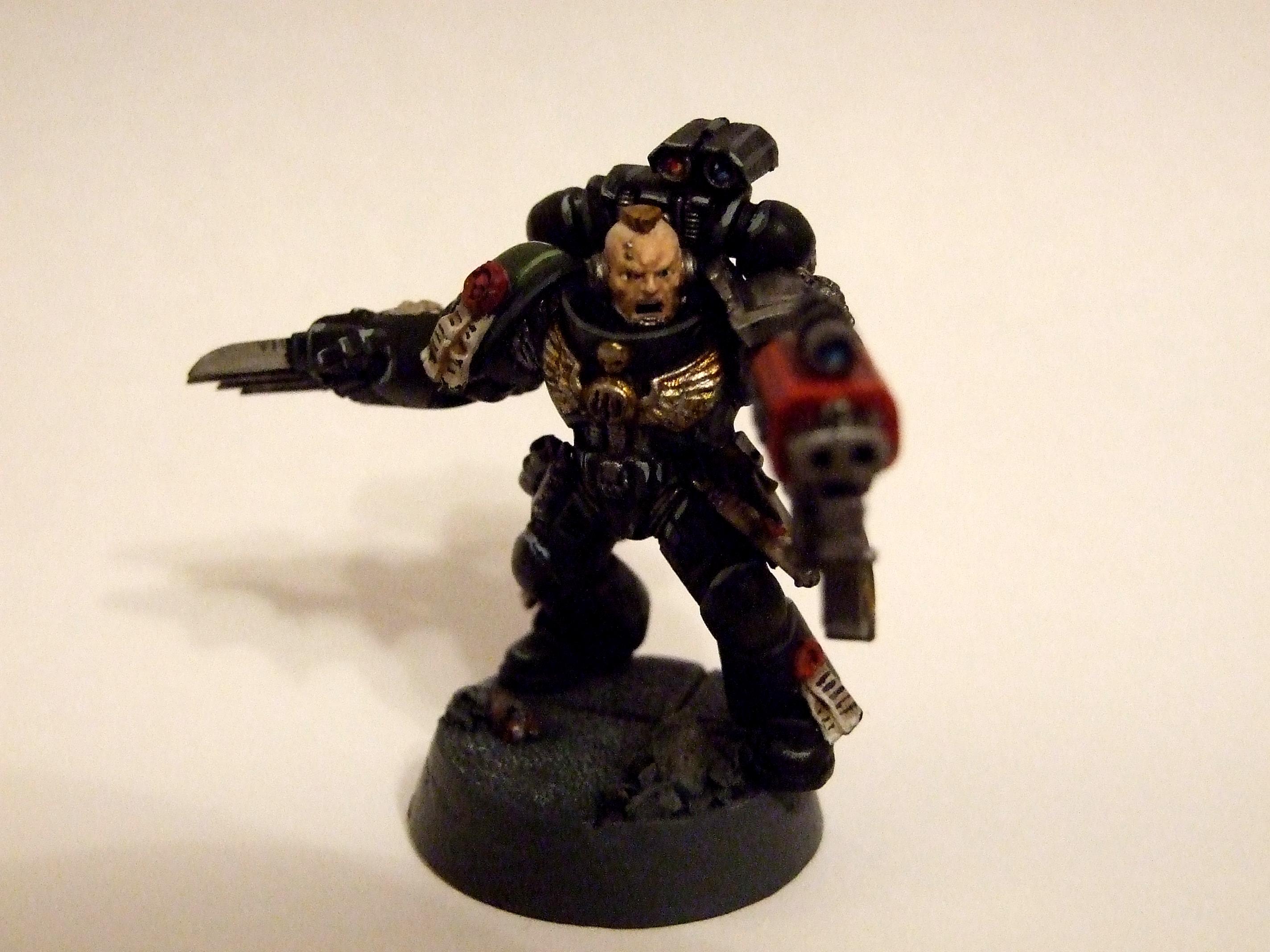 40k Imperial, Deathwatch, Kill Team, Lightening Claw, Ordus Xenos, Sergeant, Space Marines, Storm Bolter, Veteran