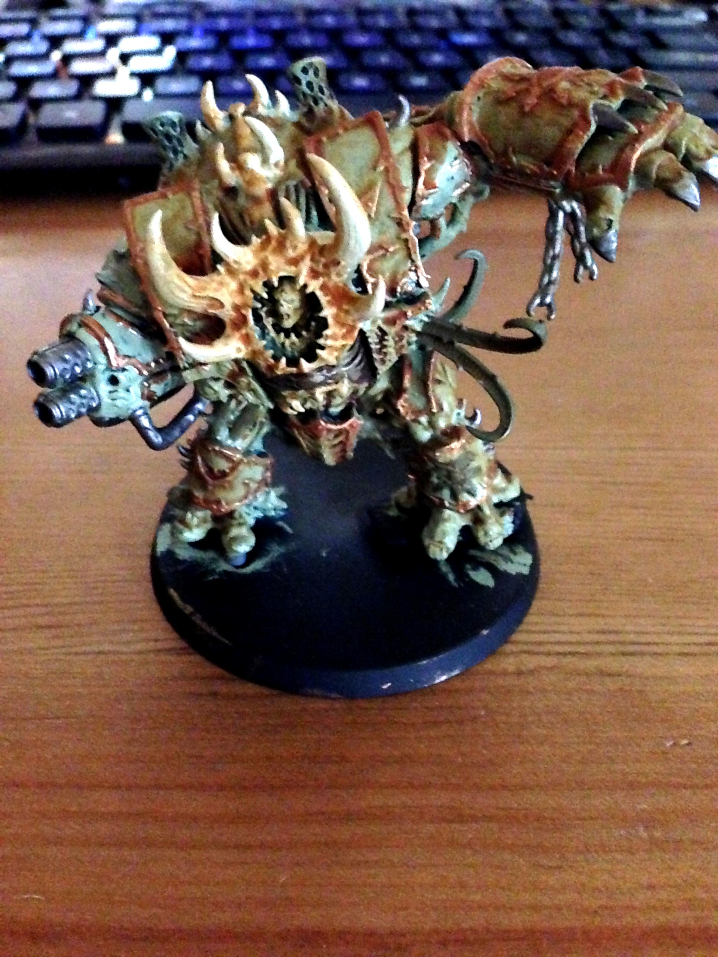 Nurgle Helbrute, Nurgle Helbrute Front