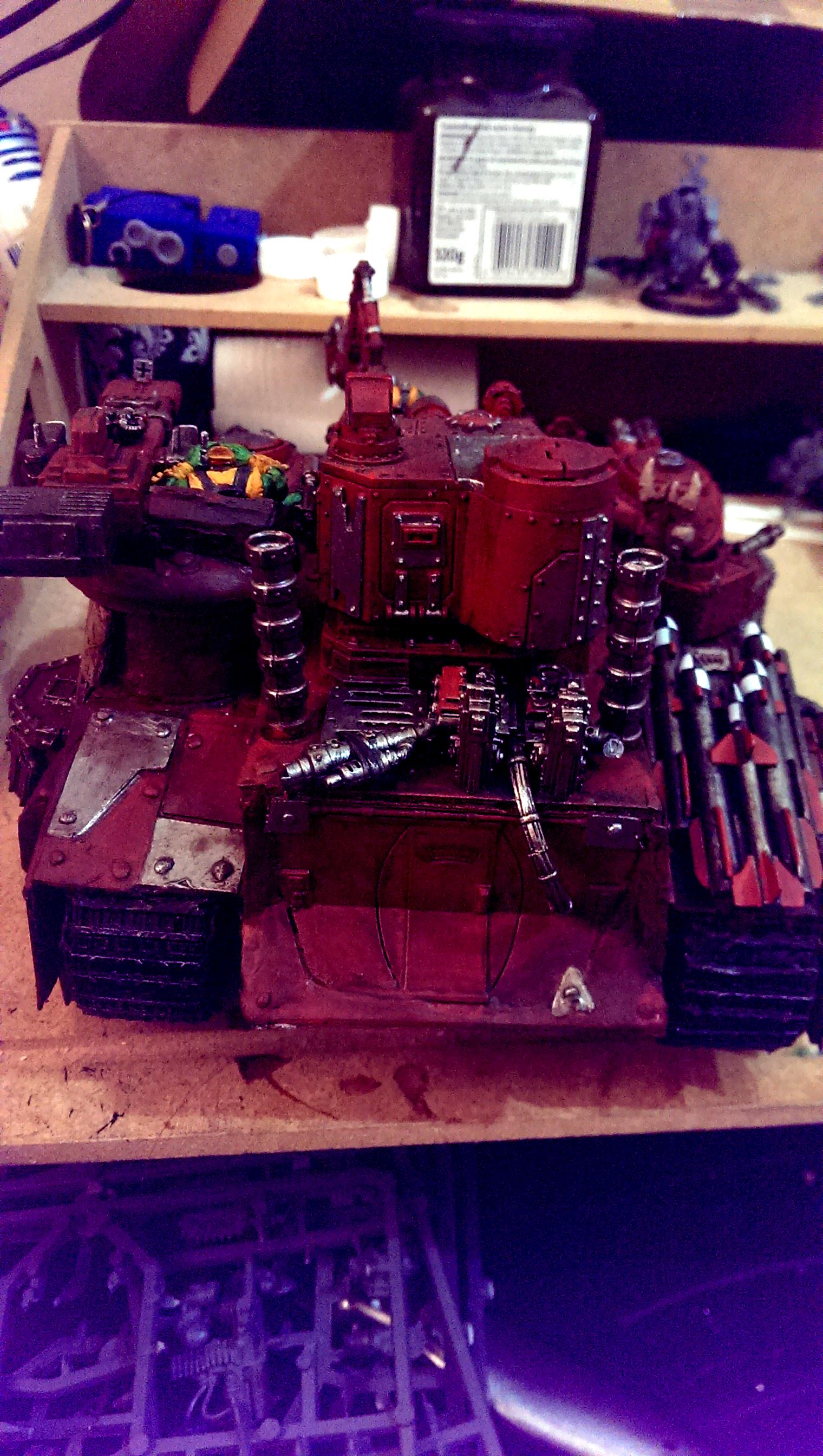 Build, Built, Orks, Scratch, Super-heavy, Tank
