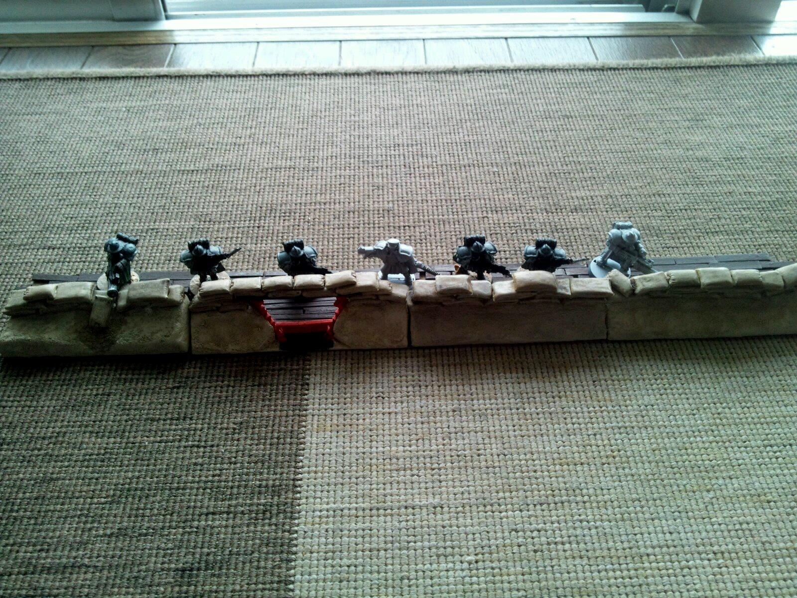 Adl, Count As, Imperial, Imperial Guard, Terrain, Trenchers, Warzone