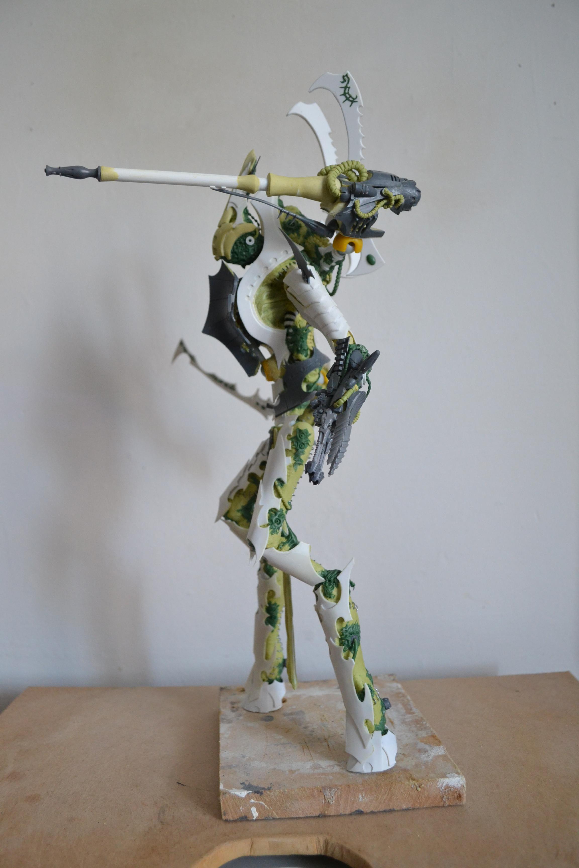 Conversion, Dark Eldar, Hand Made, Scratch Build, Titan, Warhammer 40,000, Warhammer Fantasy, Wraithknight