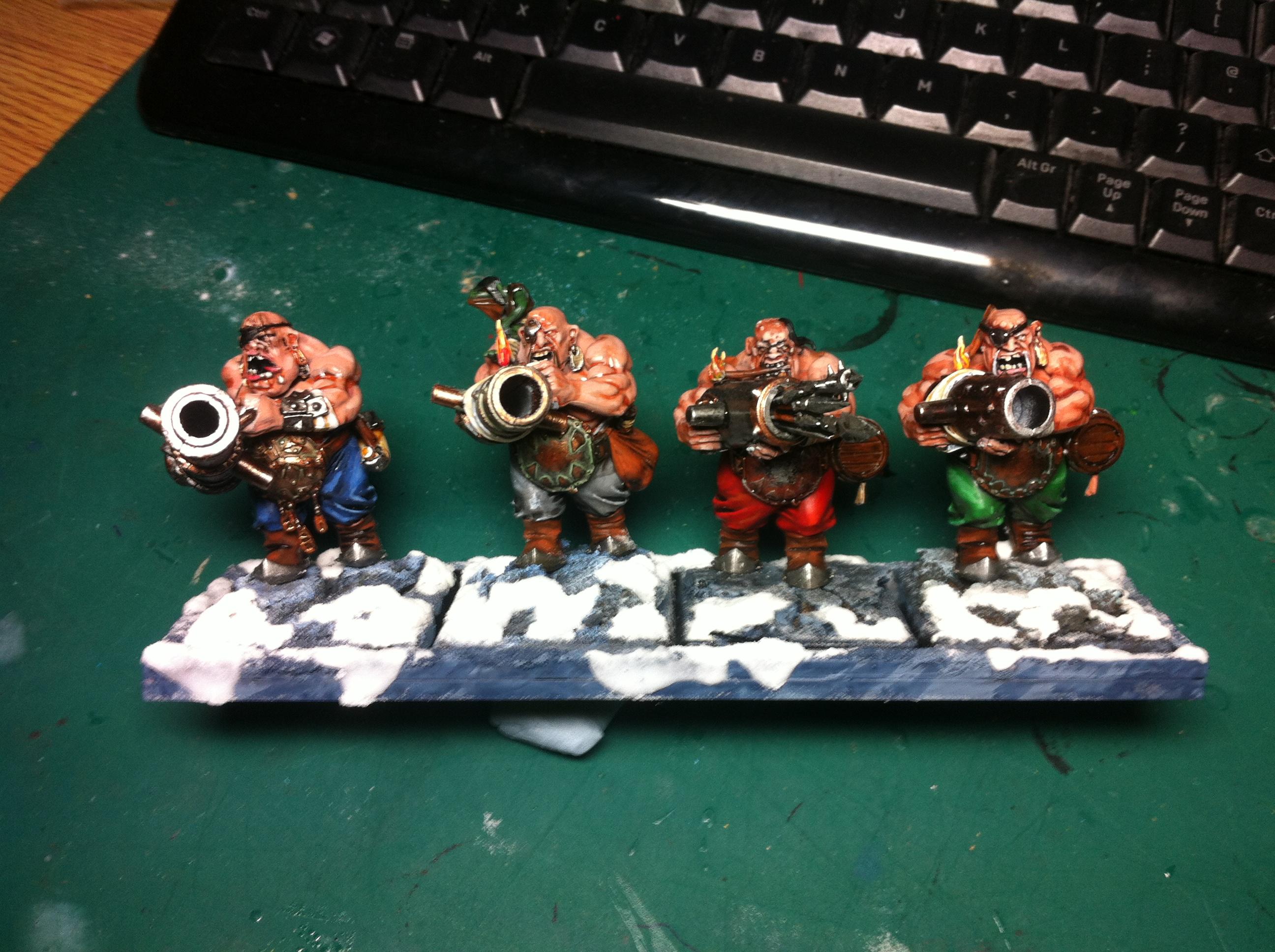 Leadbelcher, Ogre Kingdoms, Ogres, Snow, Warhammer Fantasy