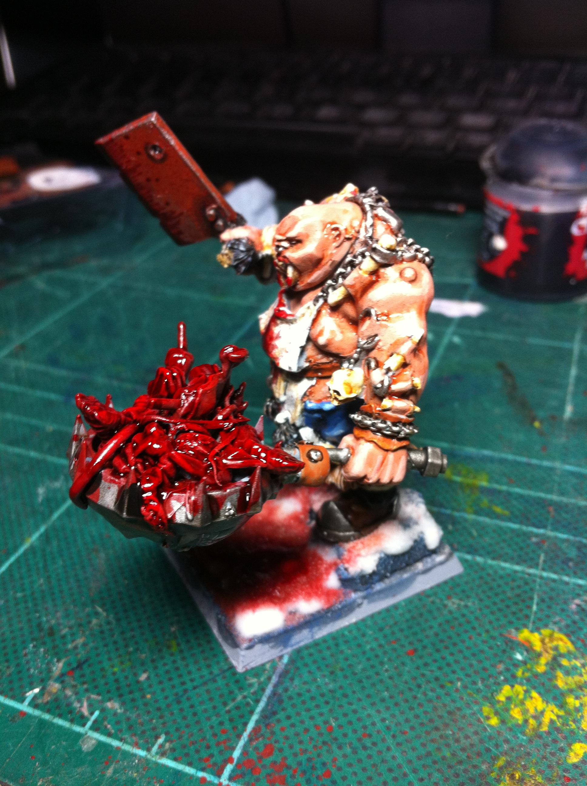 Blood, Butcher, Conversion, Gore, Ogre Kingdoms, Ogres, Slaughtermaster, Snow