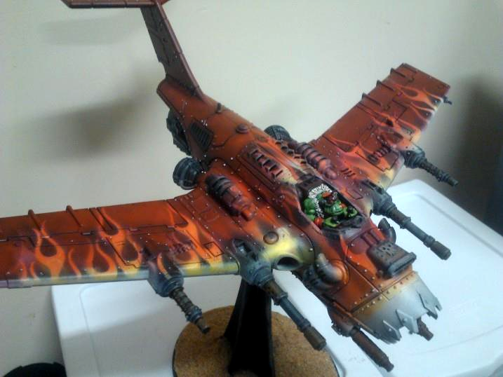 Airbrush, Dakka Jet, Fire, Orks