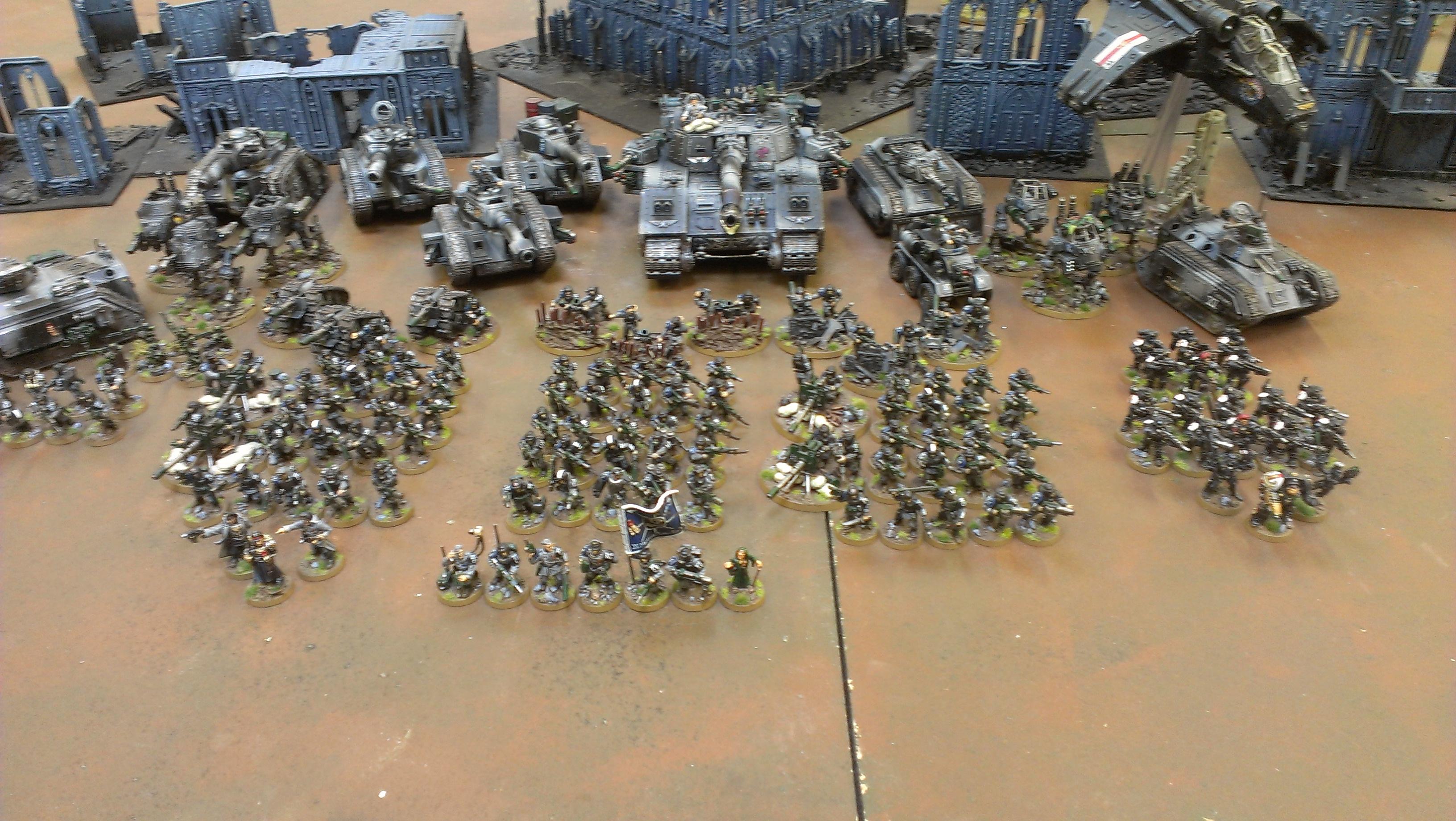 Apocalypse, Battle Report, Fully Painted, Imperial Guard, Tyranids