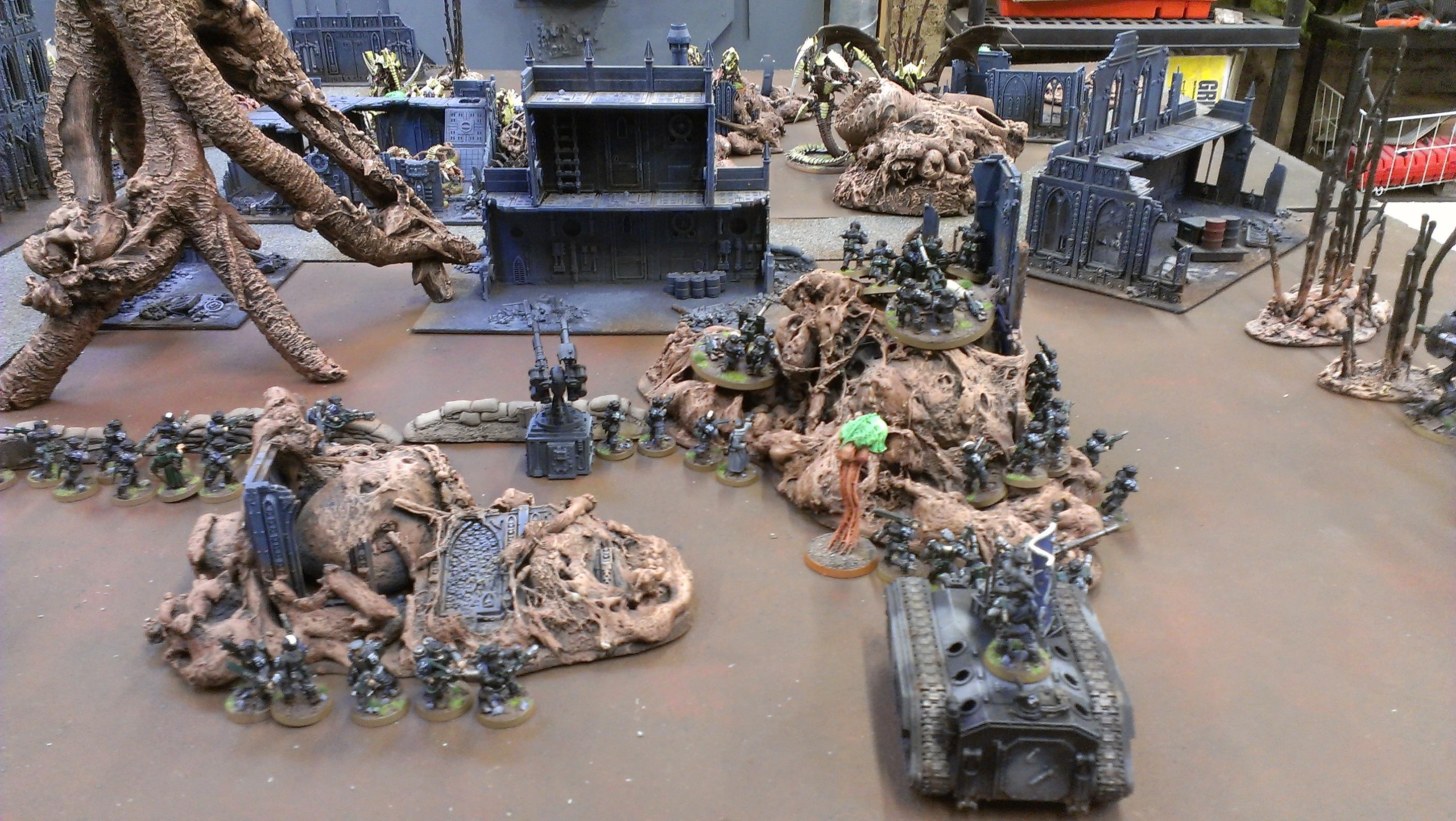 Apocalypse, Battle Report, Fully Painted, Imperial Guard, Tyranids