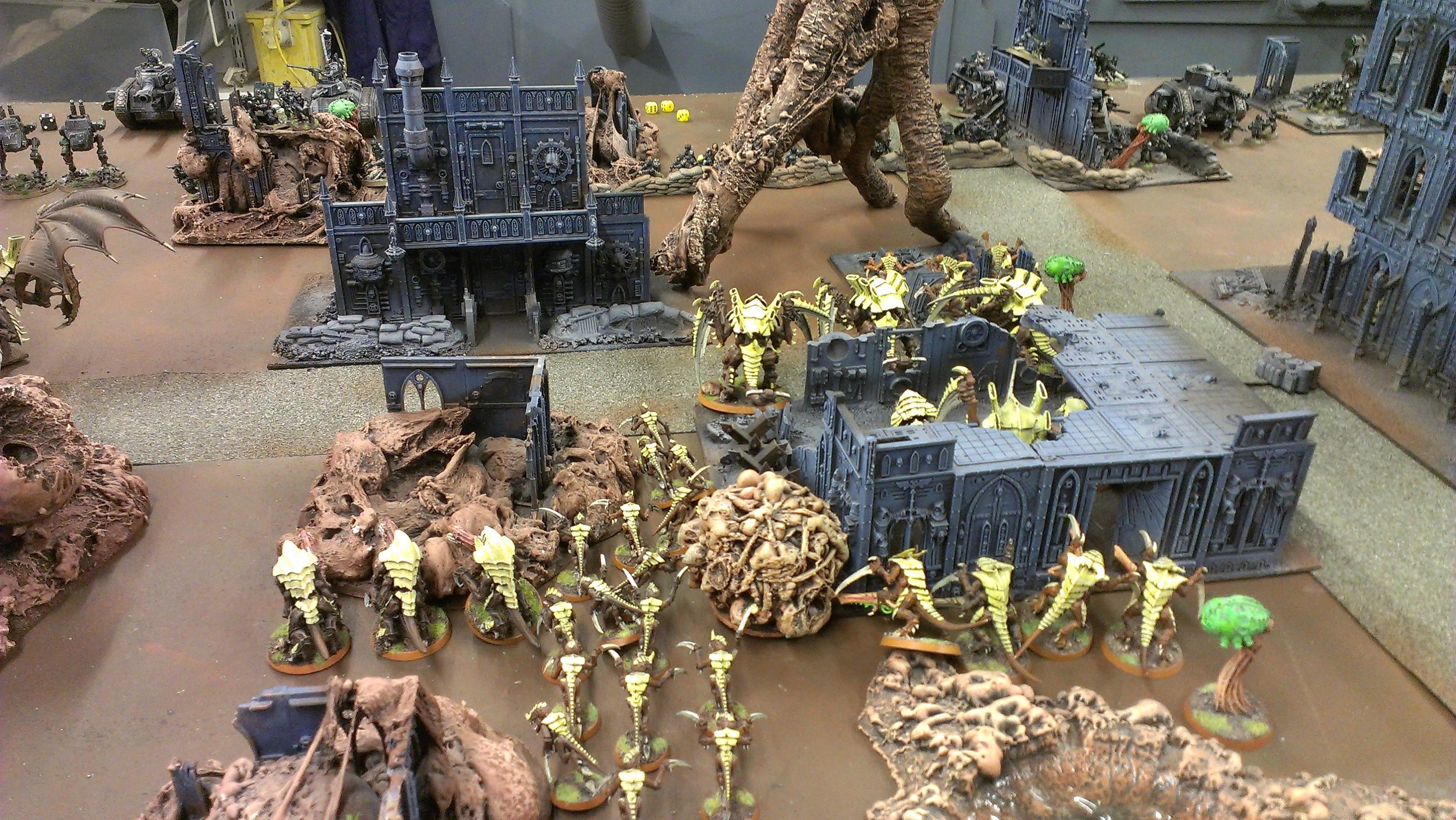 Apocalypse, Battle Report, Fully Painted, Imperial Guard, Tyranids