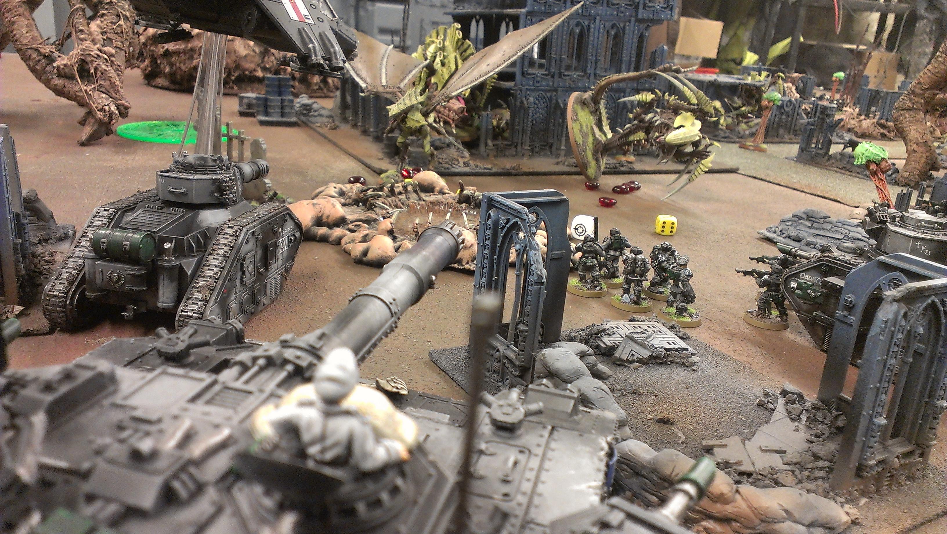 Apocalypse, Battle Report, Fully Painted, Imperial Guard, Tyranids
