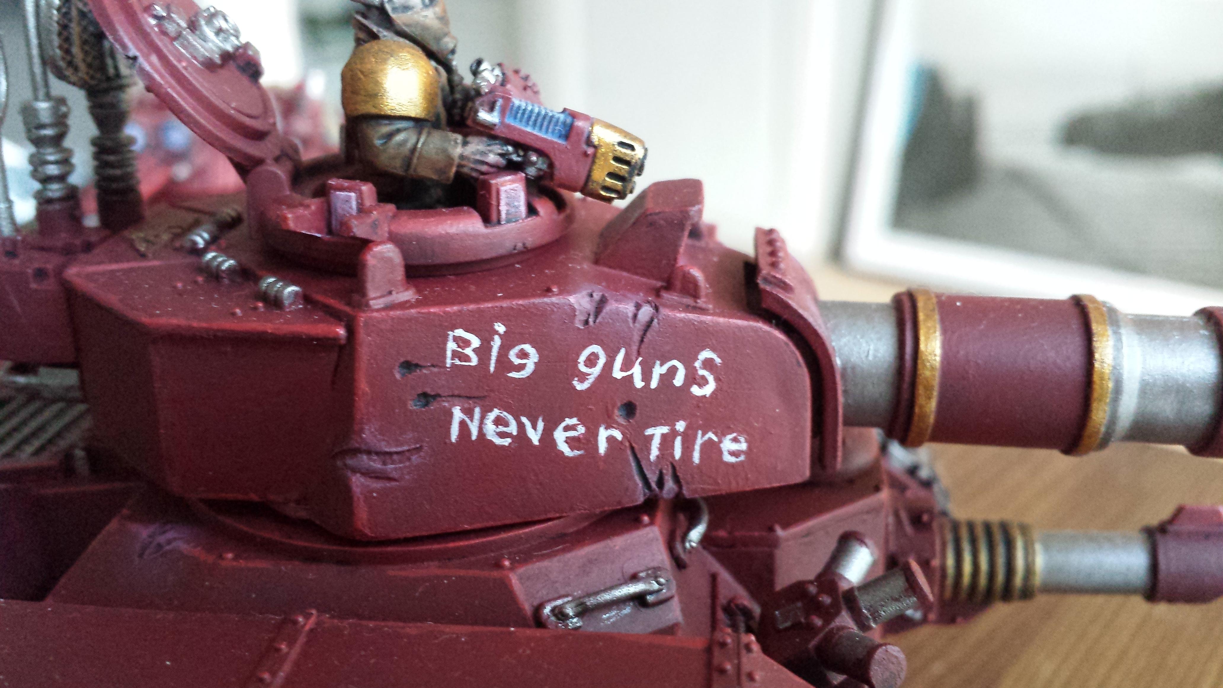 Big guns never tire