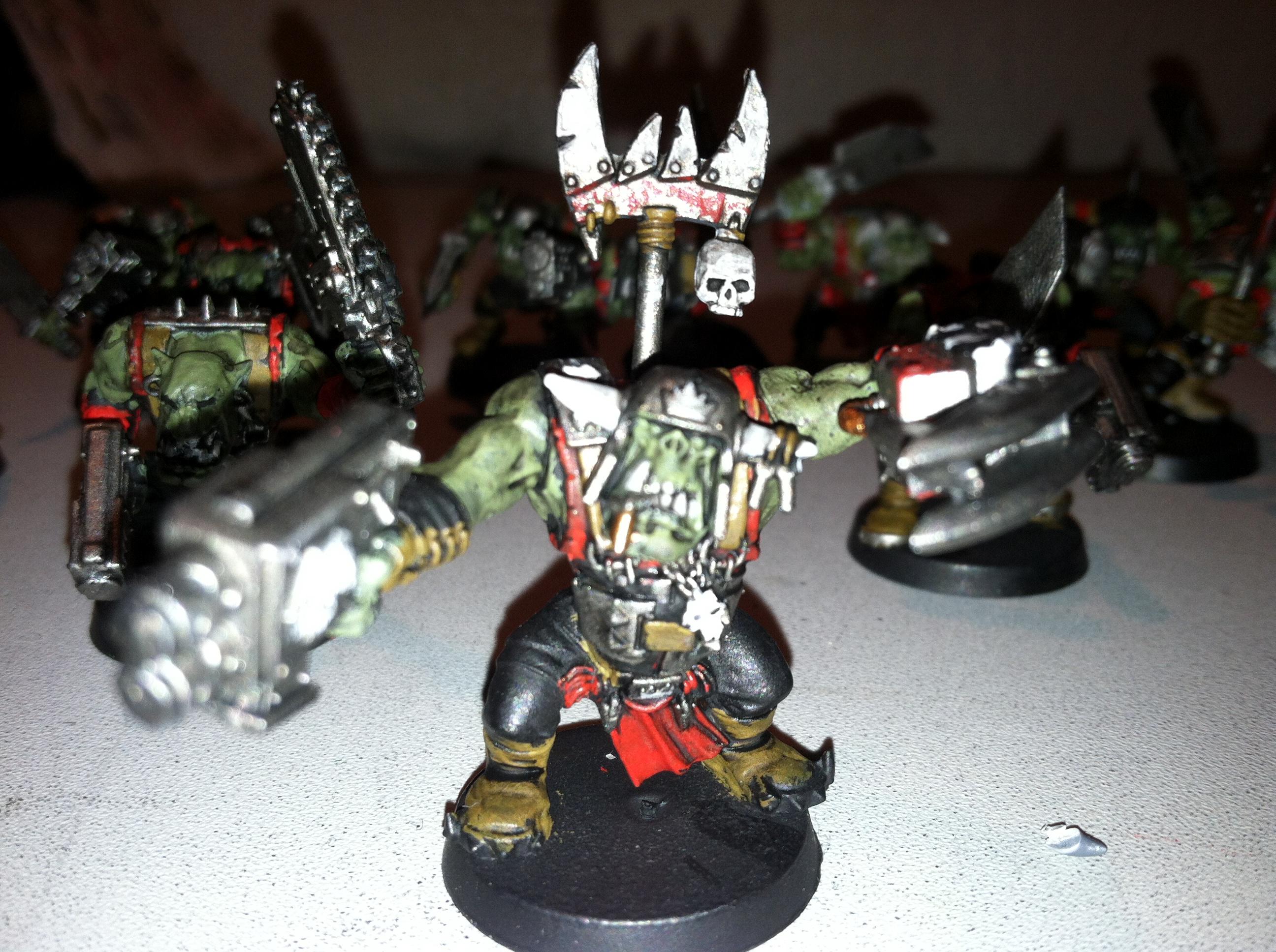 Orks, lewtinant kommanda KAPTIN gorgor